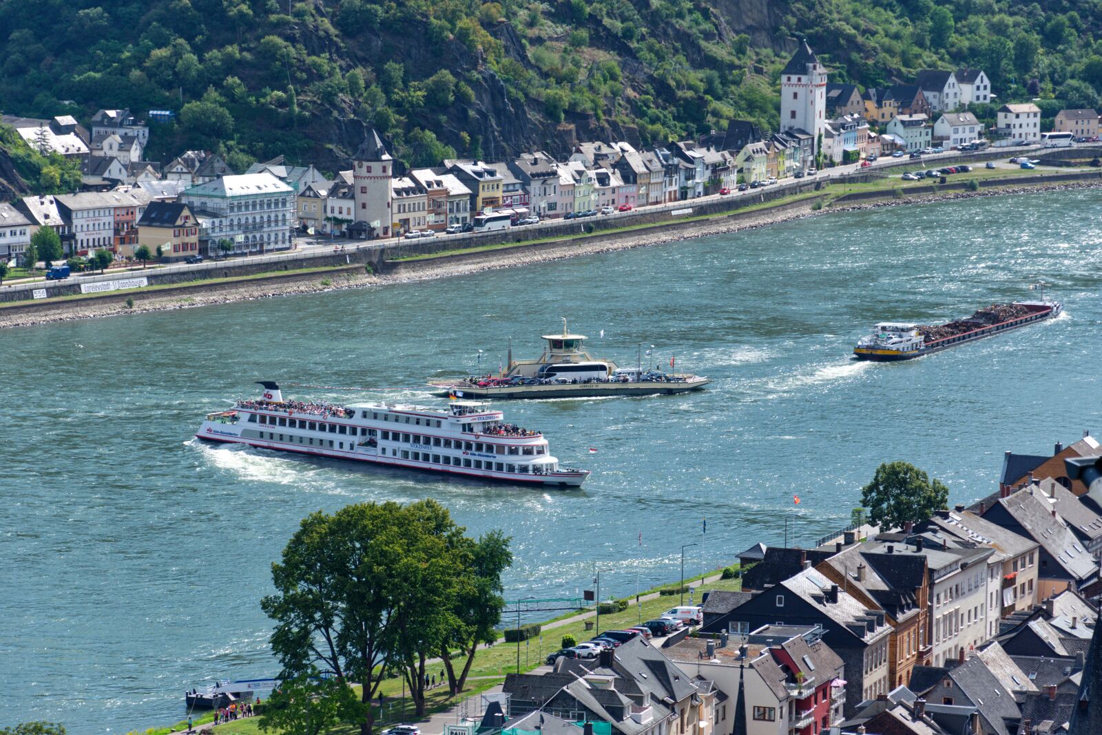 Nikon D5300 sample photo. Rhine, sankt goar, loreley photography