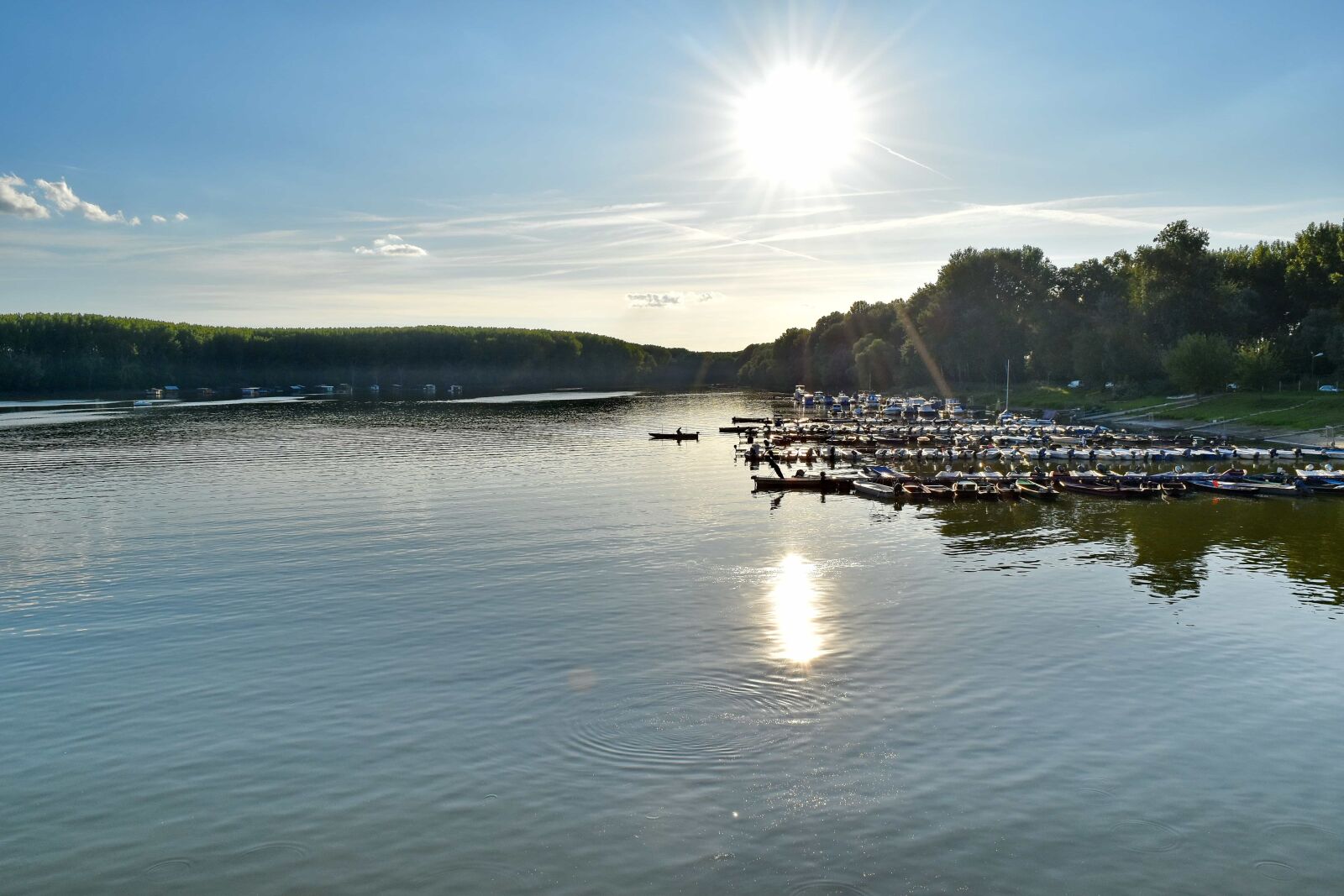 Nikon D5500 sample photo. Lakeside, pier, resort area photography
