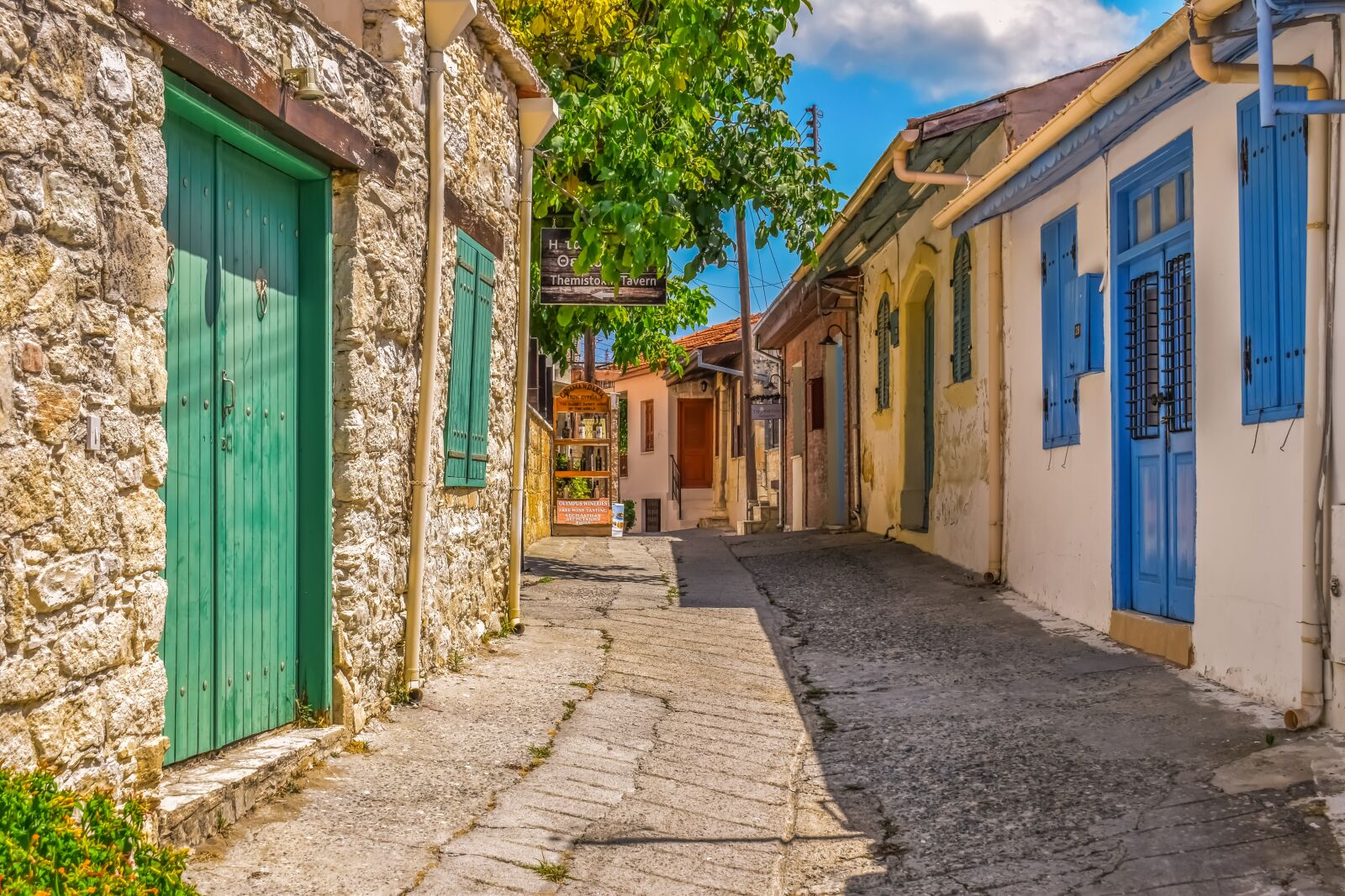 Nikon D3300 sample photo. Cyprus, omodos, village photography