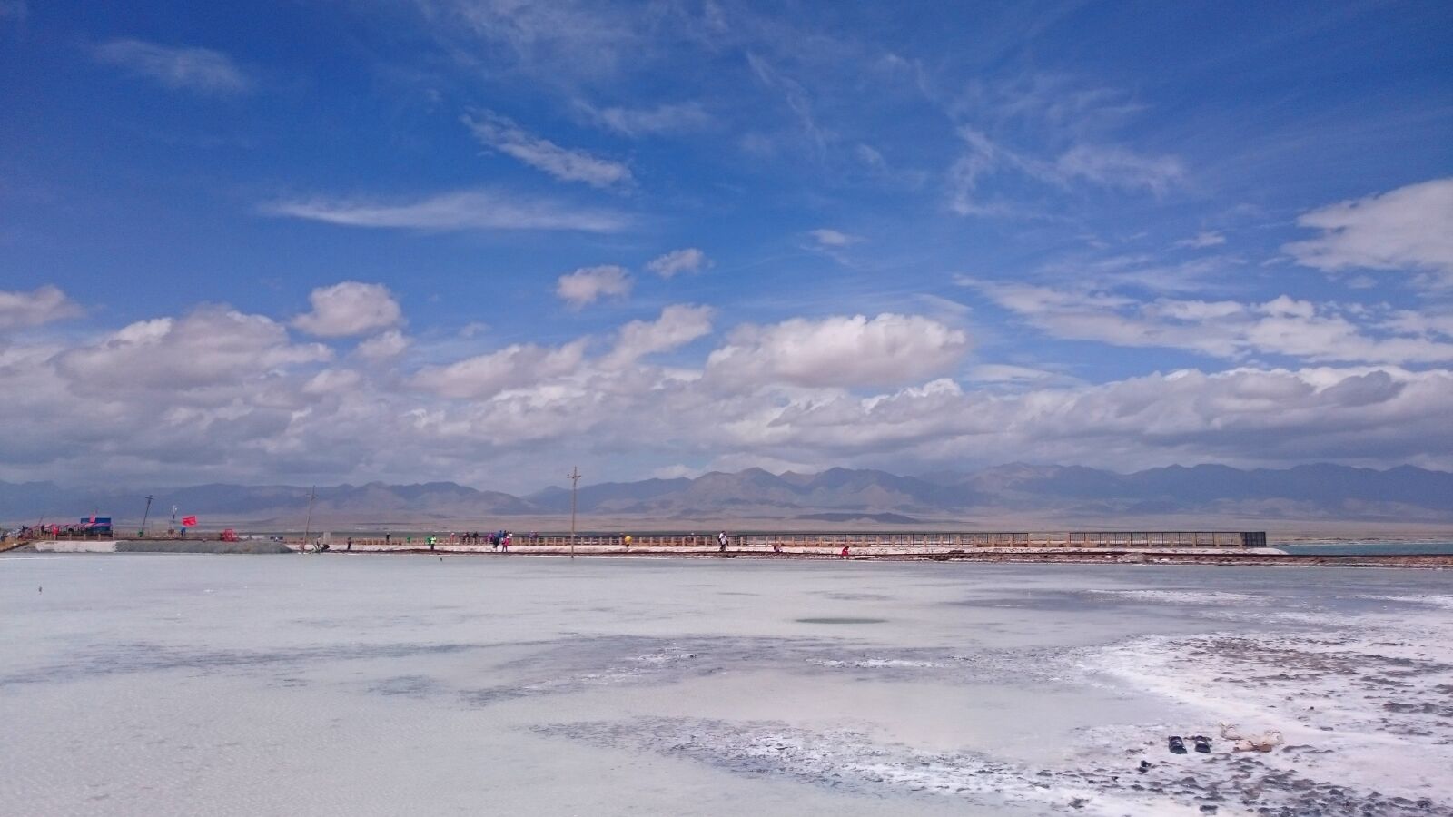 Sony Xperia Z3 sample photo. Caka salt lake, qinghai photography