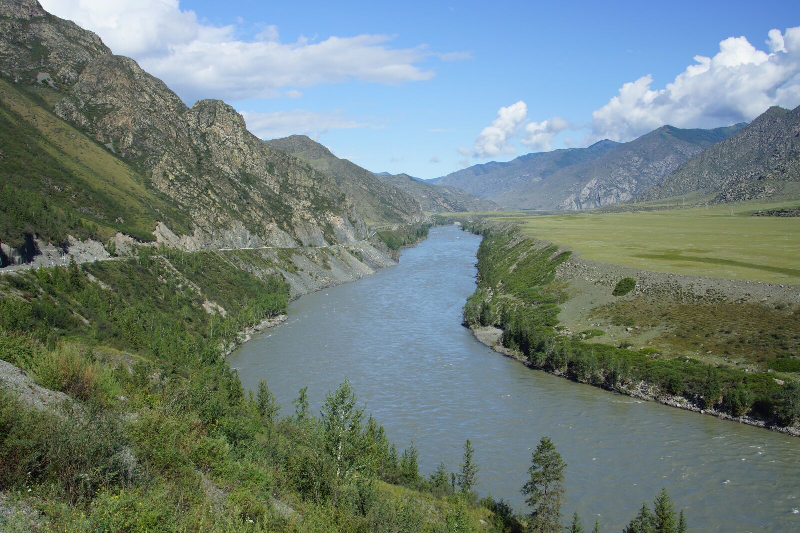 Sony SLT-A65 (SLT-A65V) sample photo. Mountain altai, landscape, summer photography