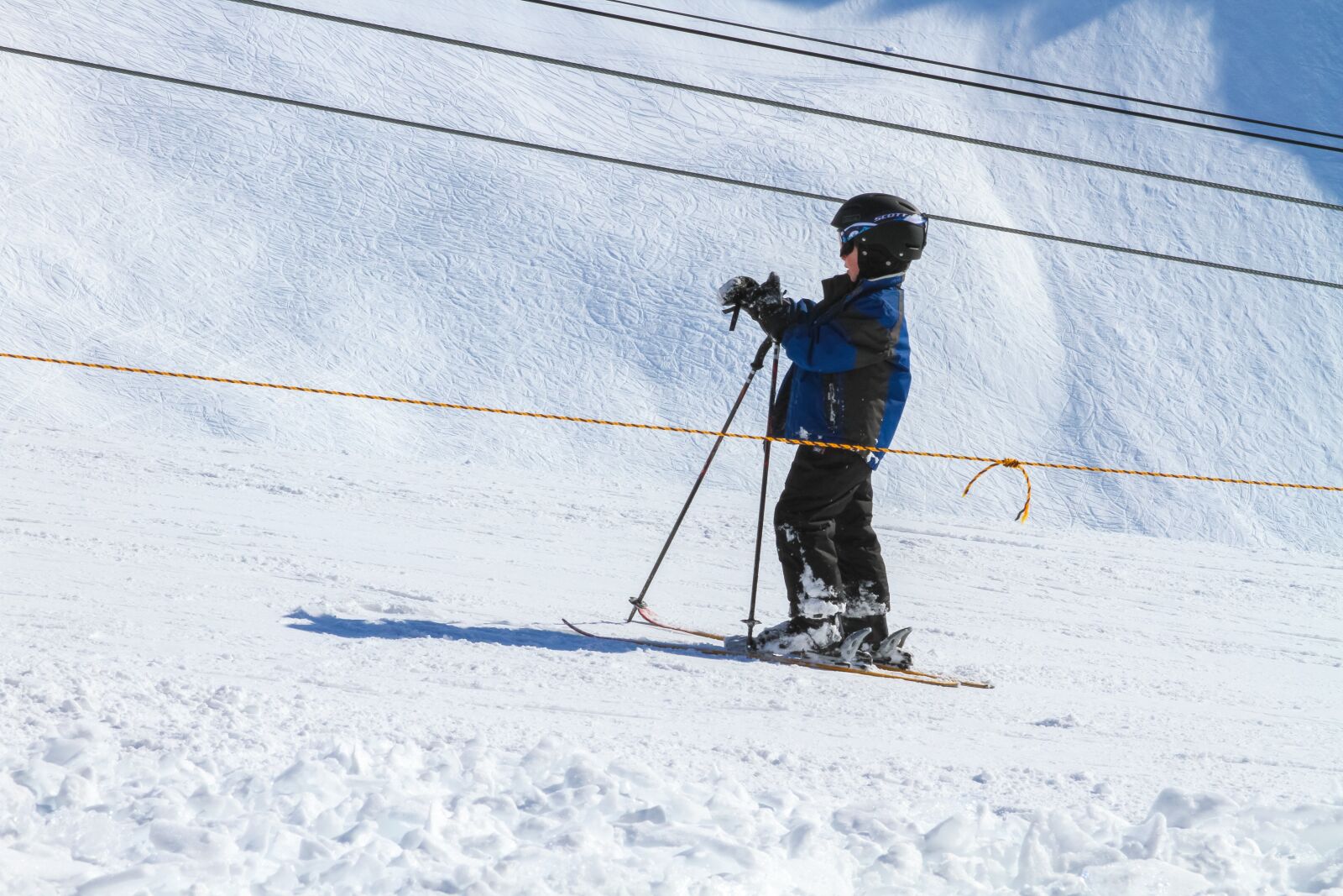 Canon EF 28-135mm F3.5-5.6 IS USM sample photo. Snow, ski, skiing photography
