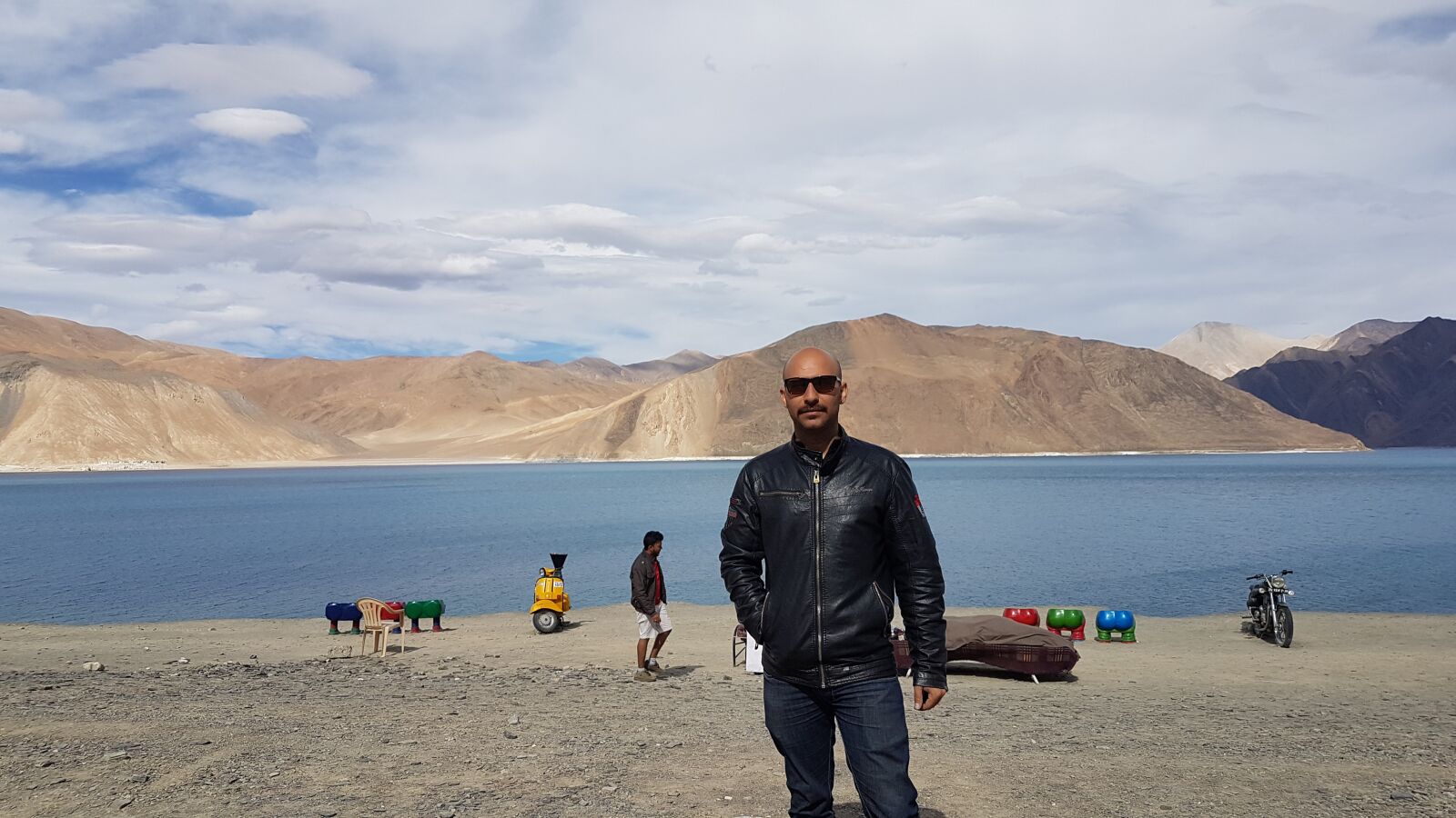 Samsung Galaxy S7 sample photo. Leh, pangong, lake photography