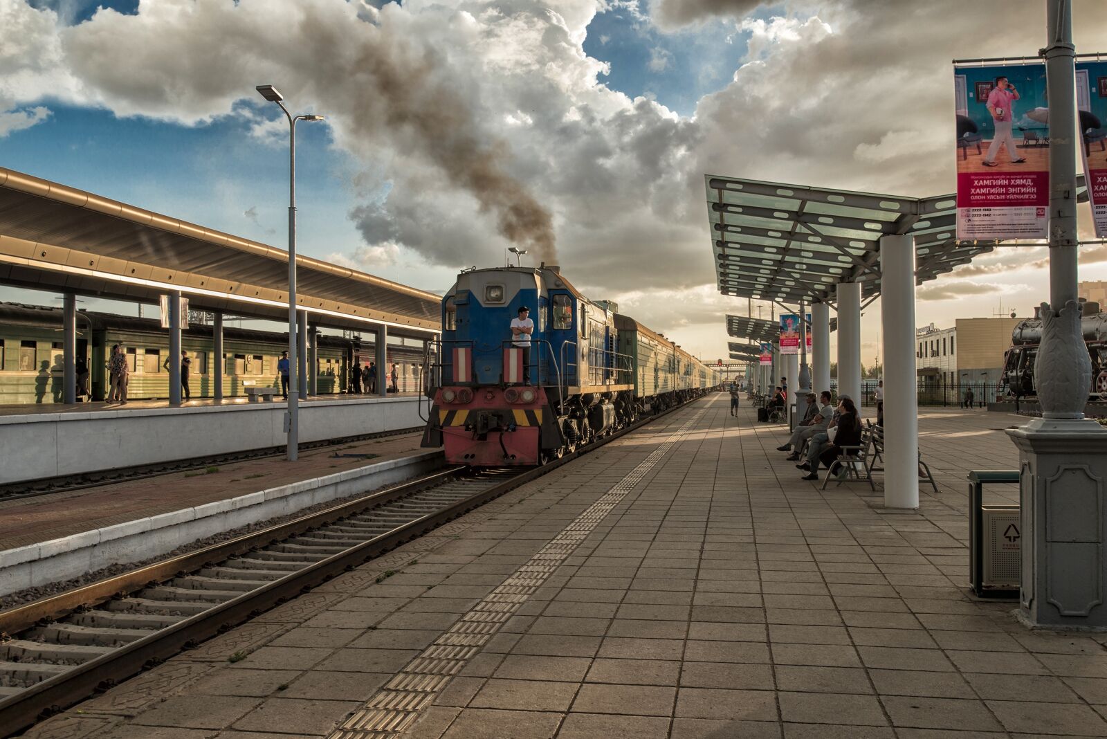 Nikon D800E sample photo. Landscape, mongolia, ulaanbaatar station photography