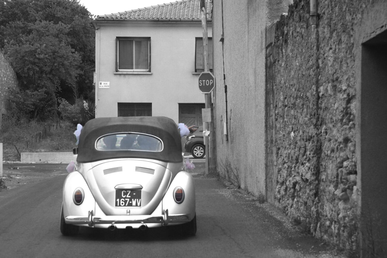 Canon EOS 5D Mark II sample photo. Wedding, volkswagon, vw bug photography