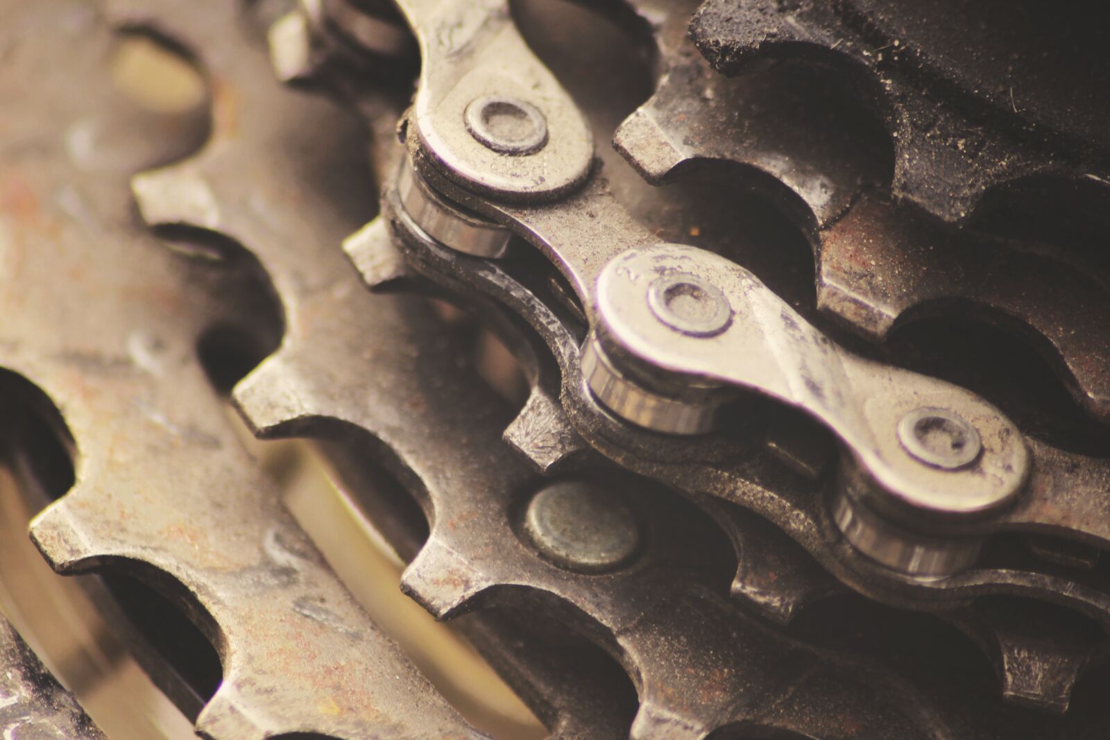 Canon EOS 60D sample photo. Gears, chains, bike photography