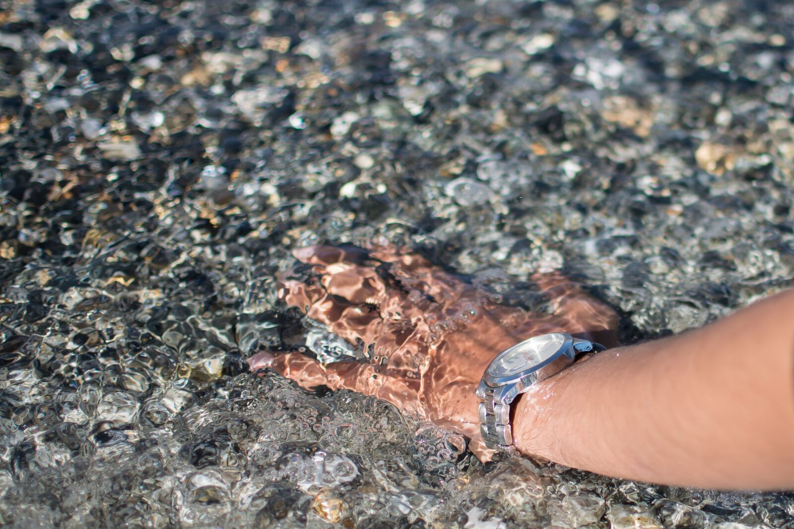Nikon D5200 sample photo. Time, water, watch photography