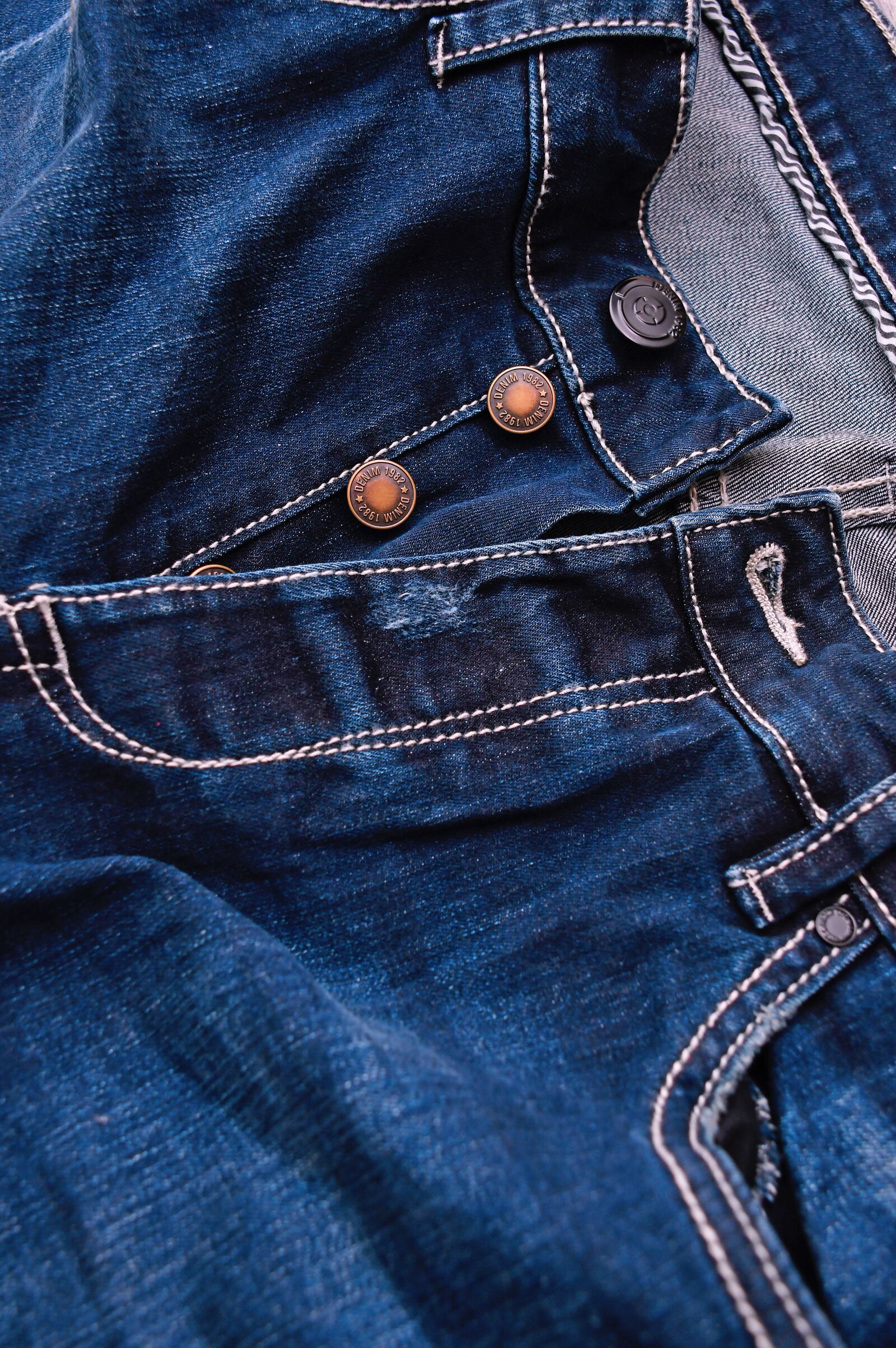 Nikon D3200 sample photo. Jeans, blue, indigo photography