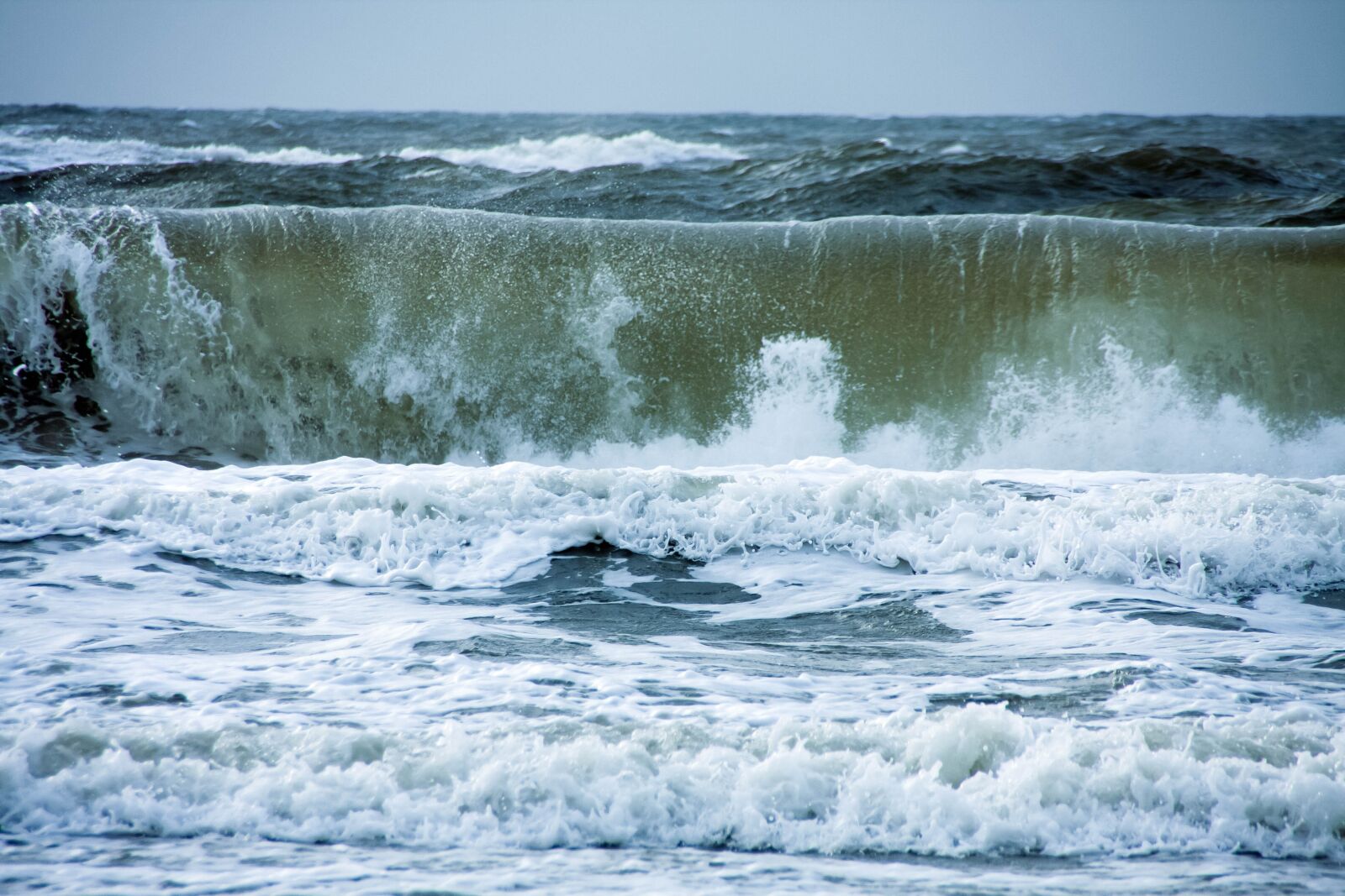 Canon EOS 40D sample photo. Wave, north sea, somersault photography