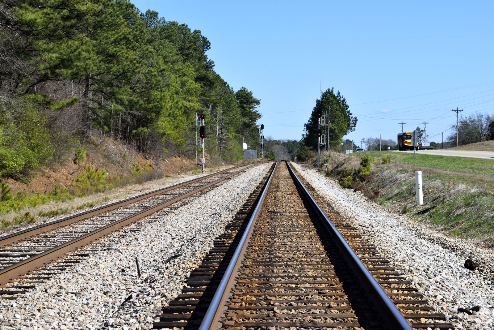 Nikon D3300 sample photo. Railroad, tracks, railway photography