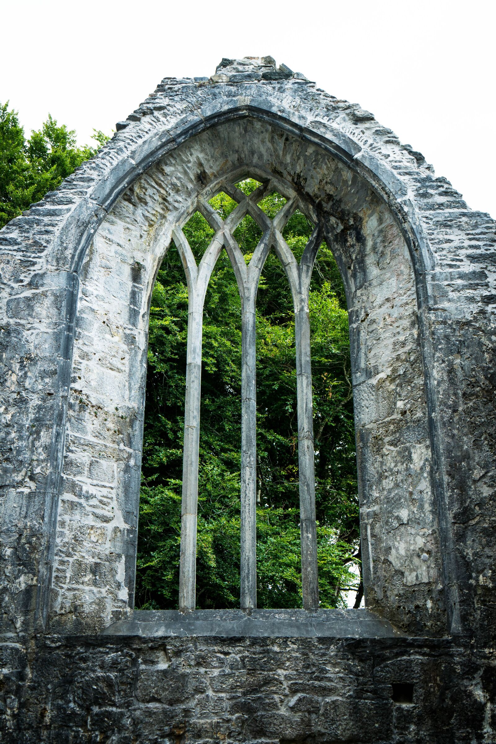Sony a6500 + Sony Vario-Tessar T* E 16-70mm F4 ZA OSS sample photo. Muckross abbey, muckross, killarney photography