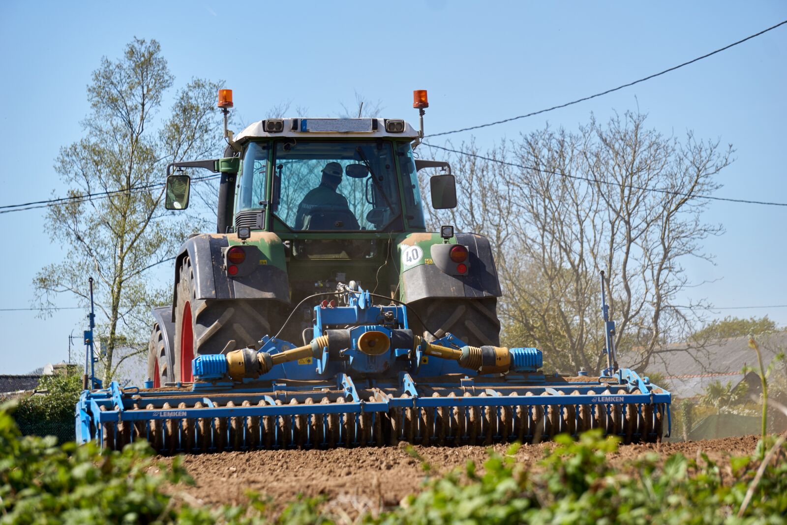 Sony a6000 sample photo. Agricultural work, tractor, agriculture photography