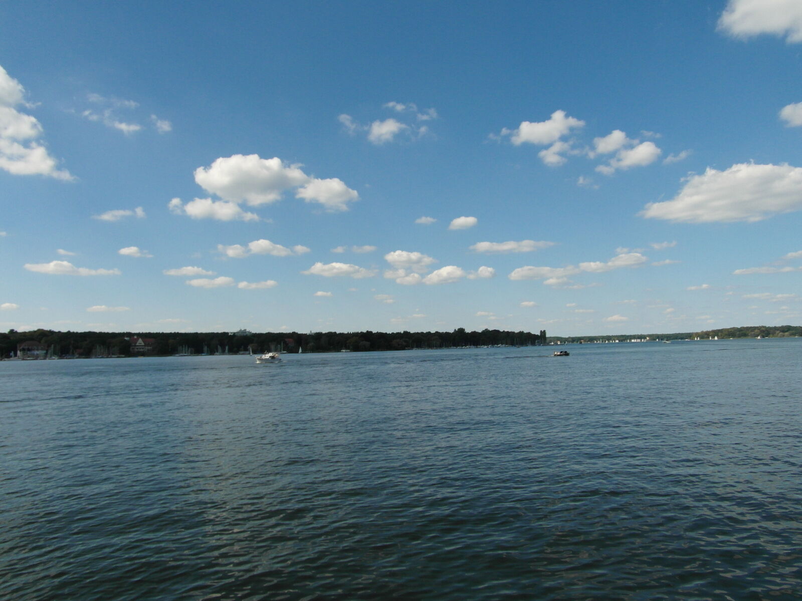 Samsung WB750 sample photo. Berlin, drive, lake, ship photography