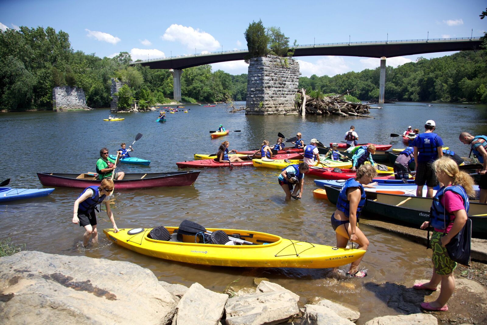 Canon EOS 5D Mark II sample photo. Youth, kayak, trip, potomac photography