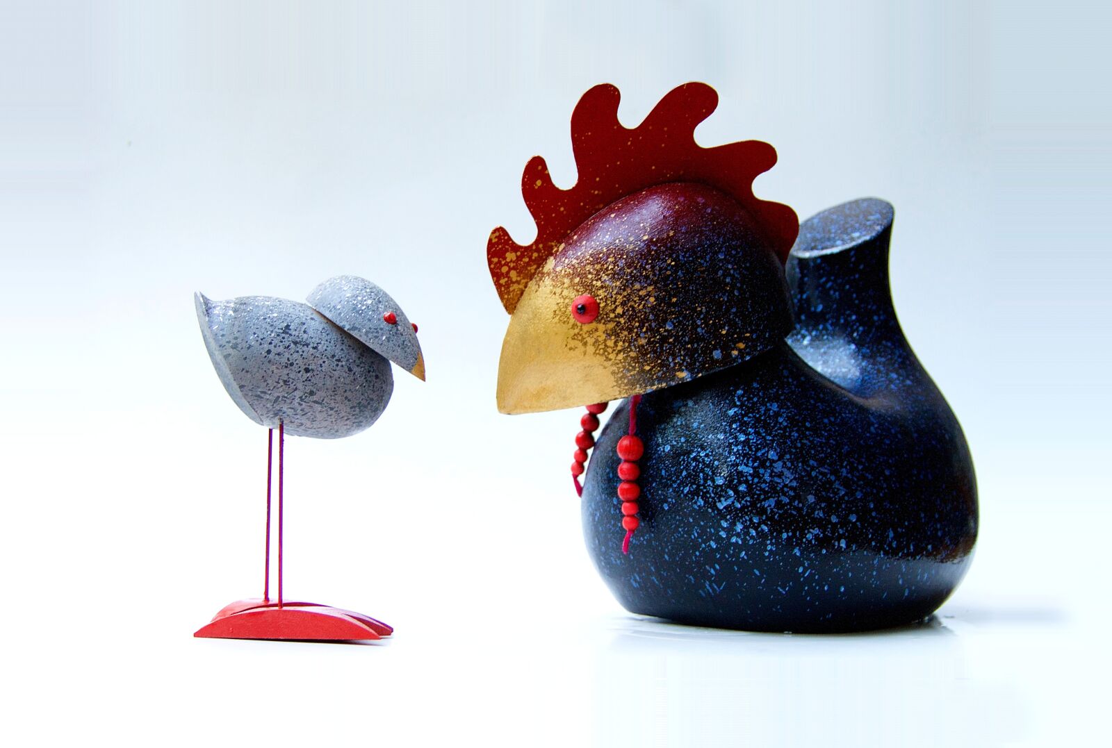 Nikon D3200 sample photo. Wader, chicken, craft photography