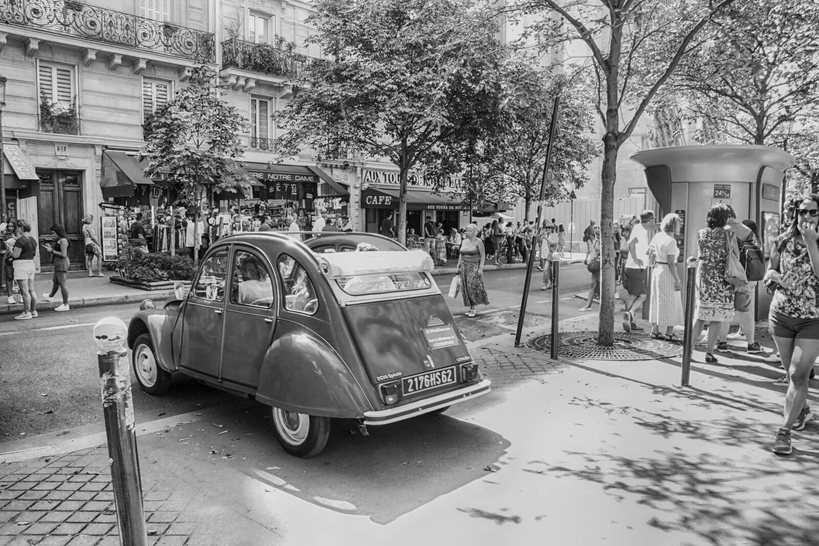 Canon EOS 70D sample photo. Car, 2cv, two-horse photography