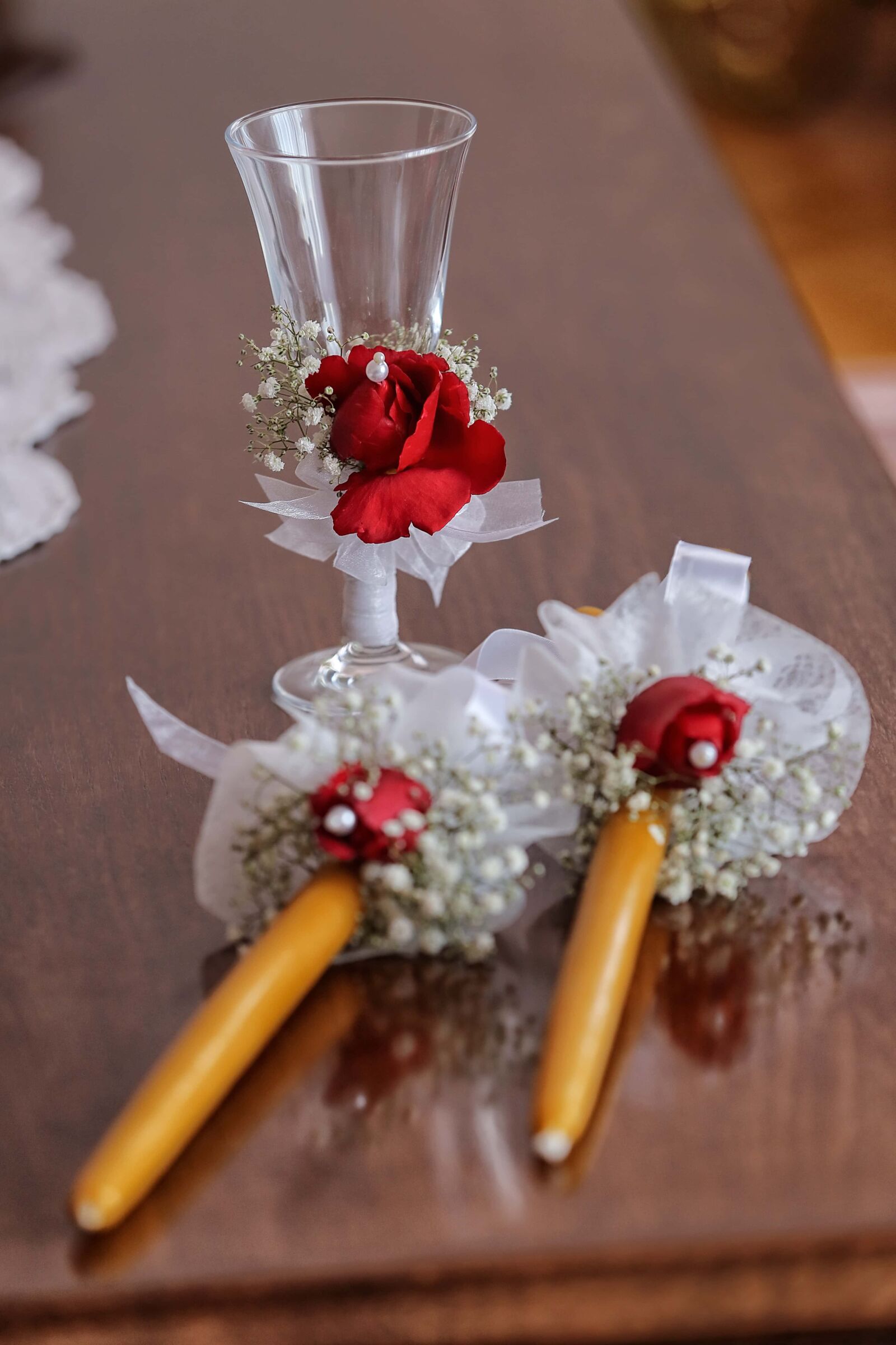 Canon EOS 5D Mark III sample photo. Glass, candlestick, candles, decorative photography