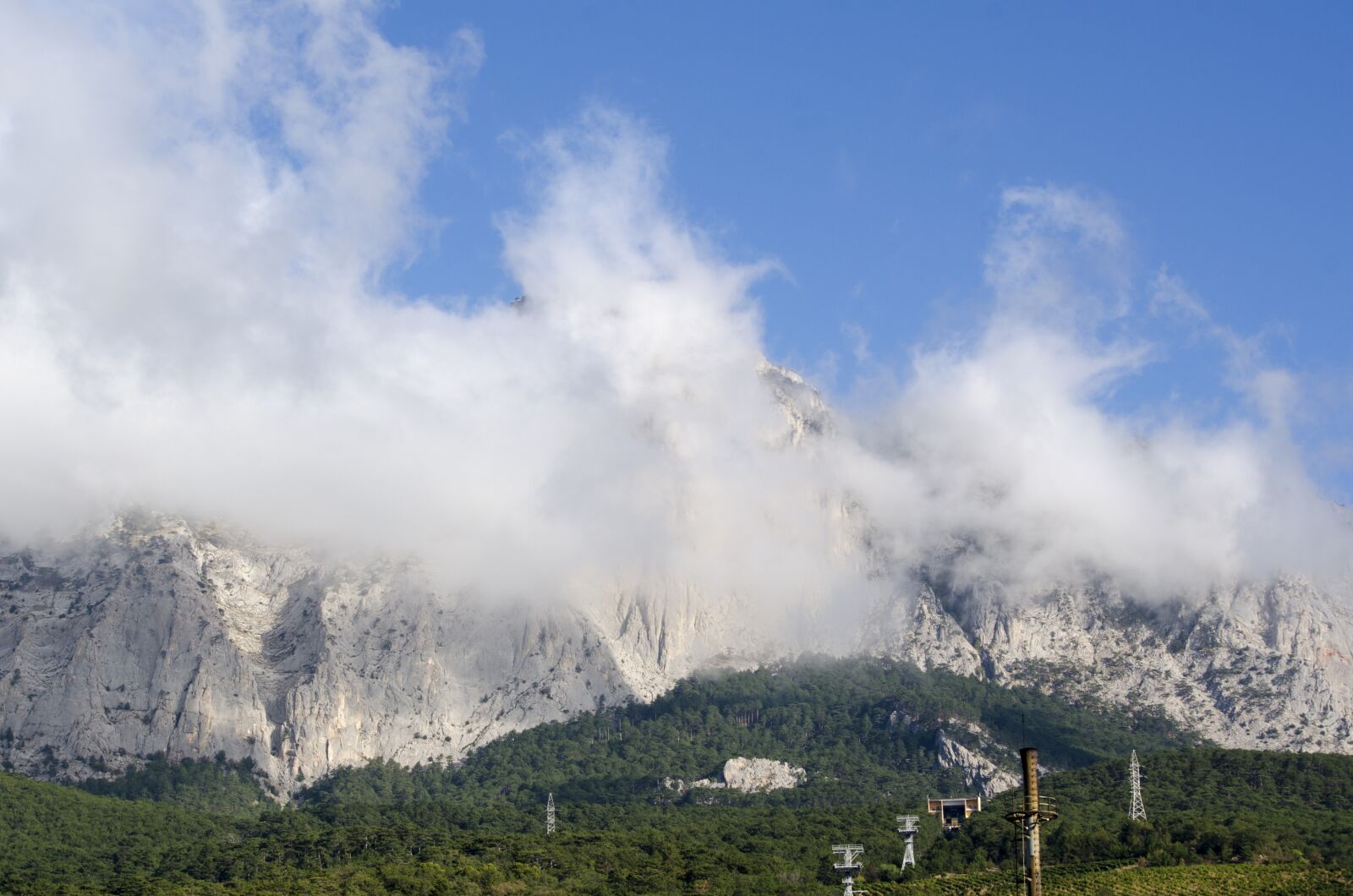 Nikon D7000 sample photo. Mountains, rocks, clouds photography