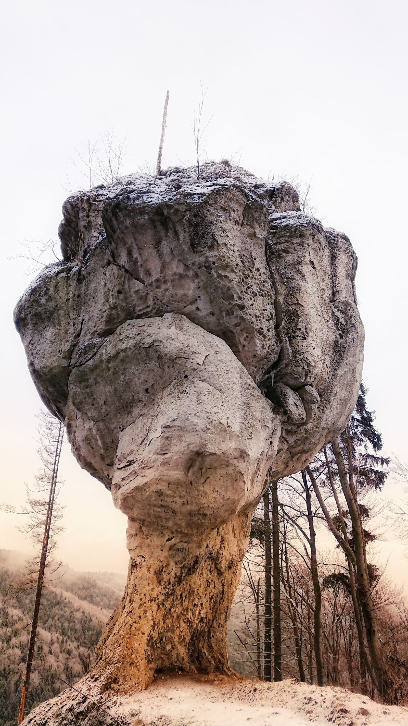 Sony Xperia XZ Premium sample photo. Rock, mountain, forest photography