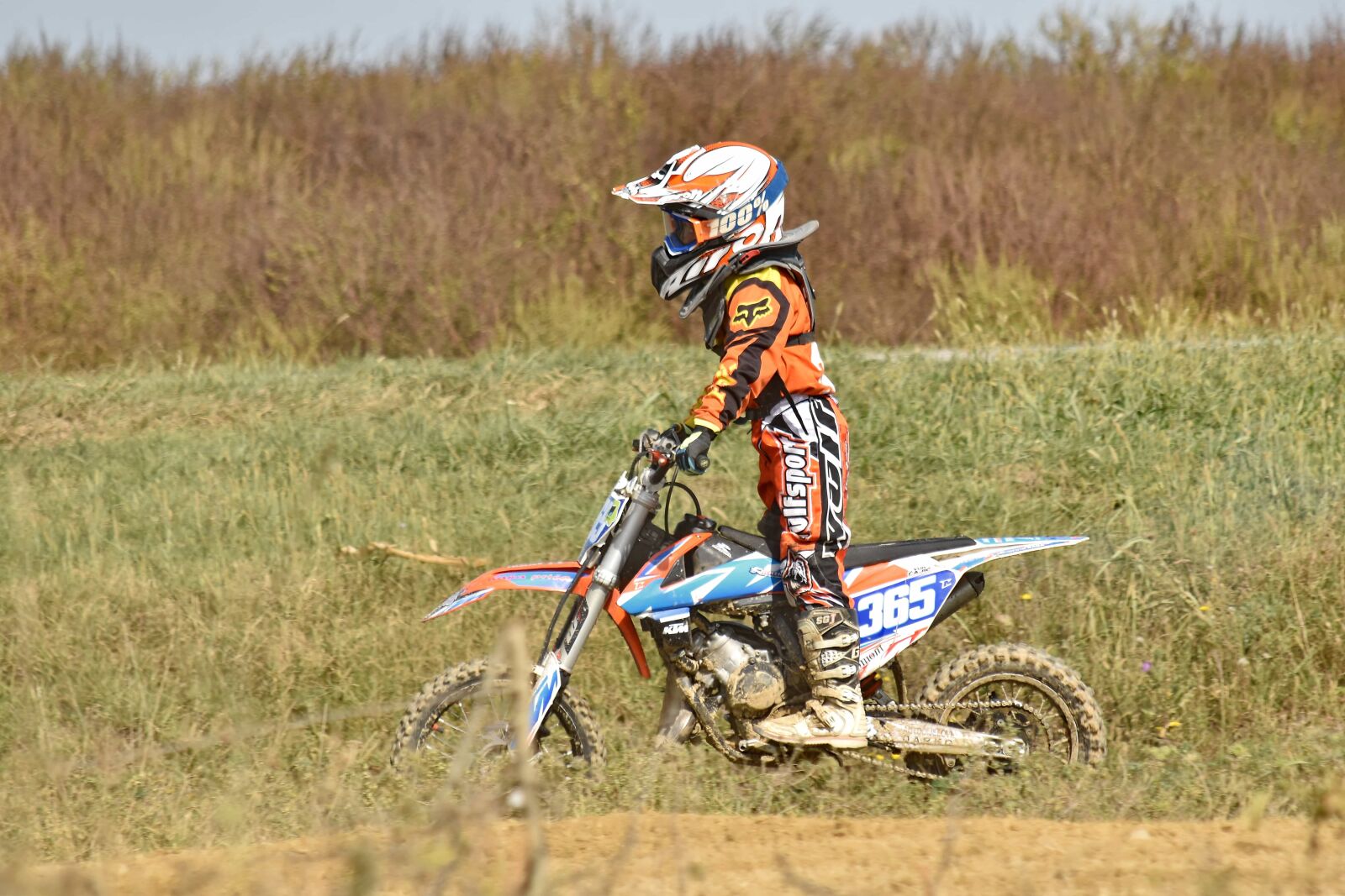 Nikon D5500 sample photo. Adventure, child, motocross, physical photography