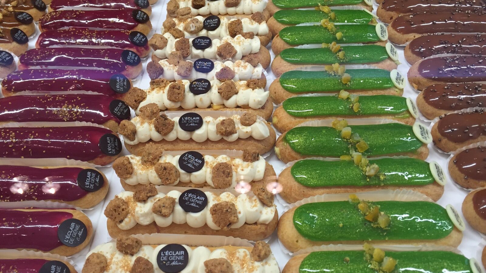 Apple iPhone 6 sample photo. Eclairs, variety, pastry photography