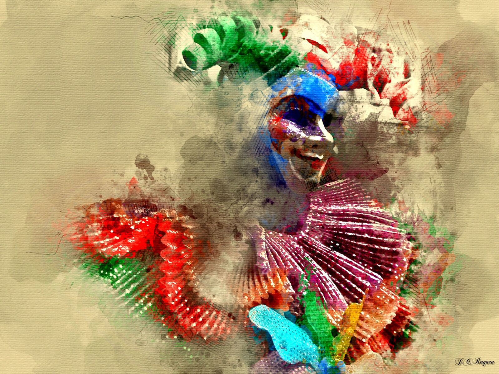 Nikon D3000 sample photo. Mask, venetian, modern art photography