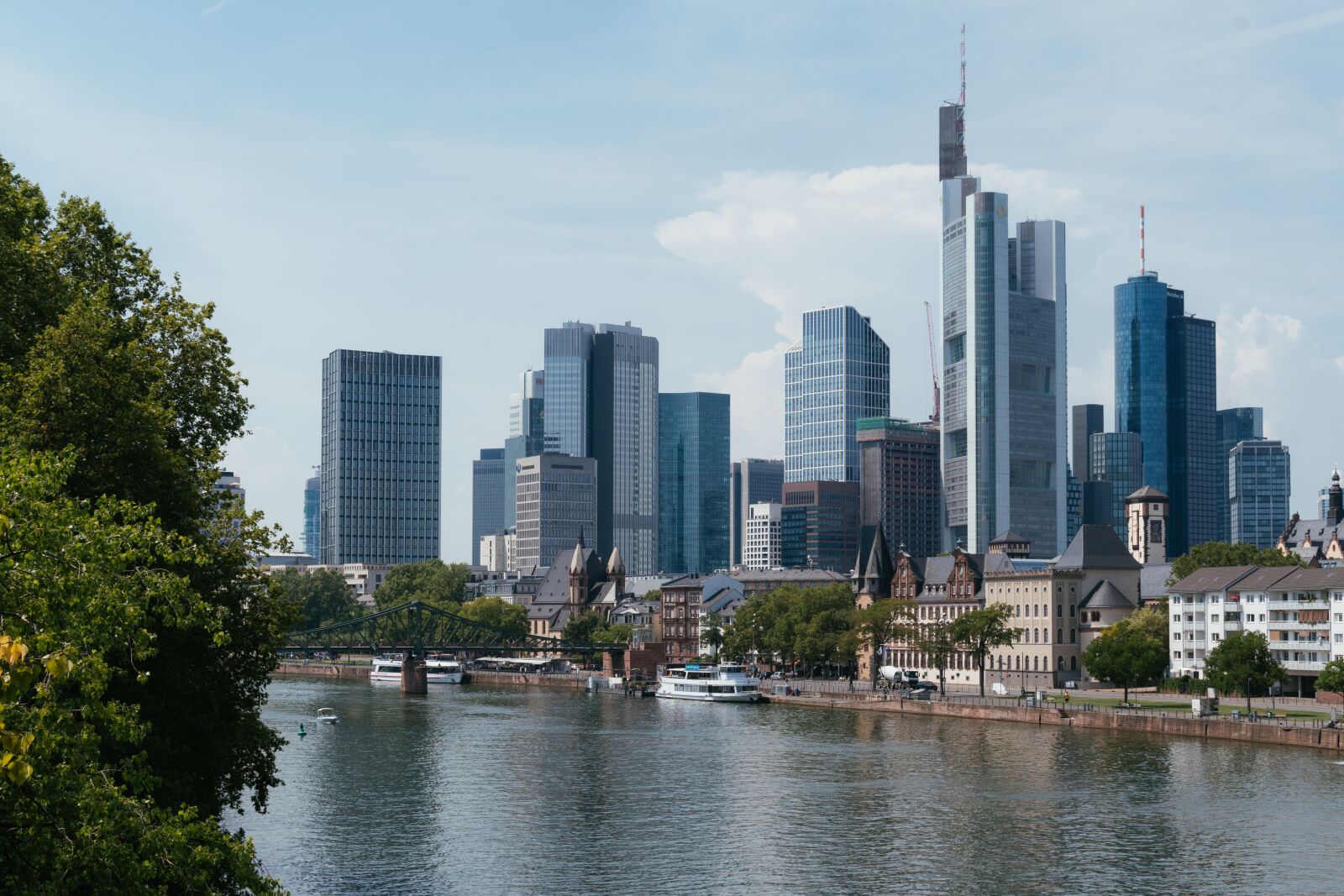 Nikon D7500 sample photo. Frankfurt, skyline, germany photography