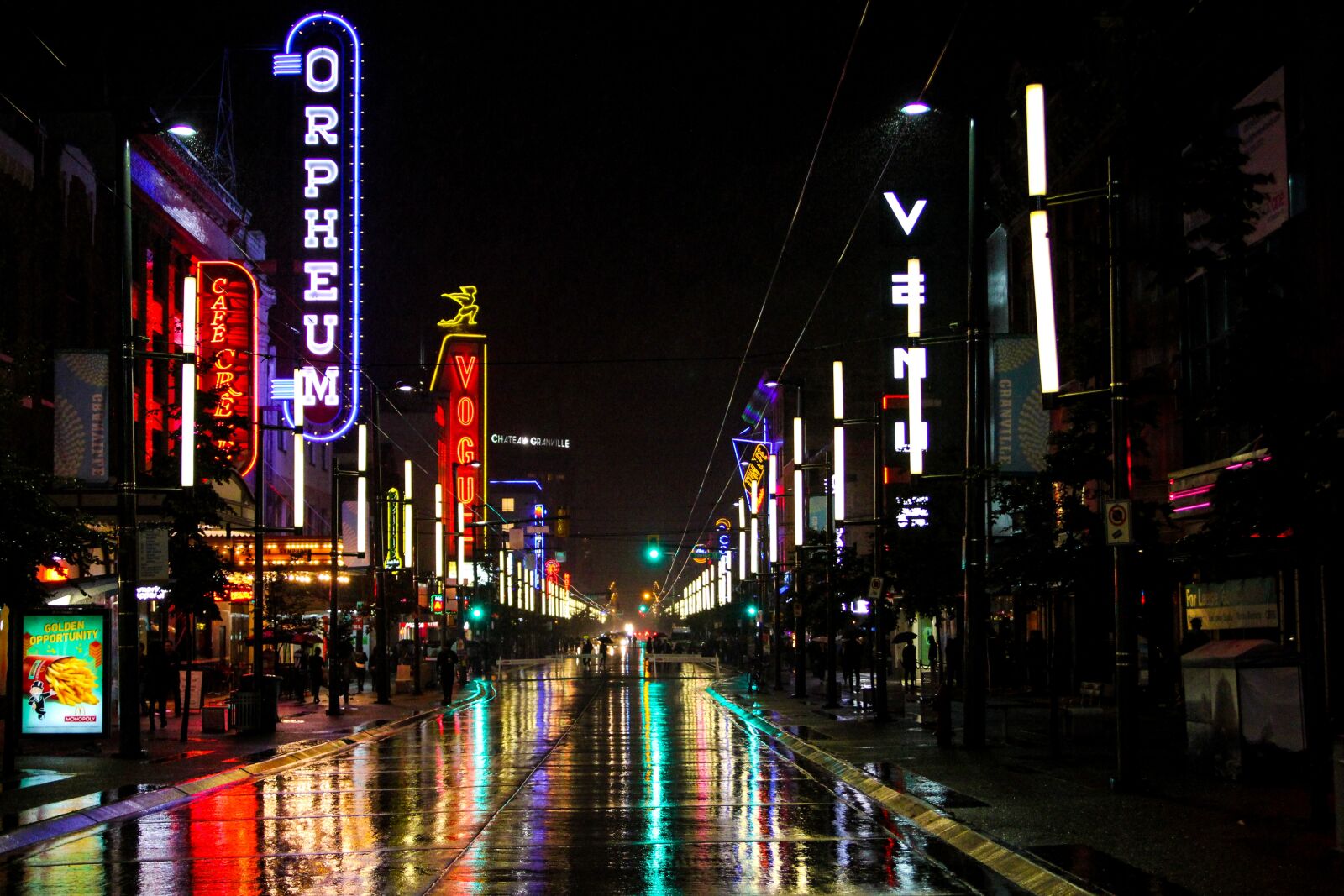 Canon EOS 60D sample photo. Granville street, vancouver, canada photography