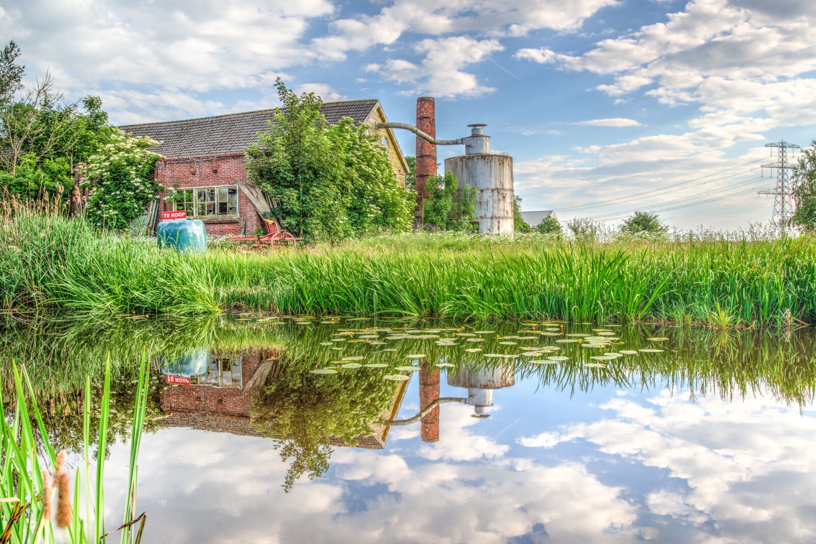 Nikon D610 sample photo. Old, farm, factory photography