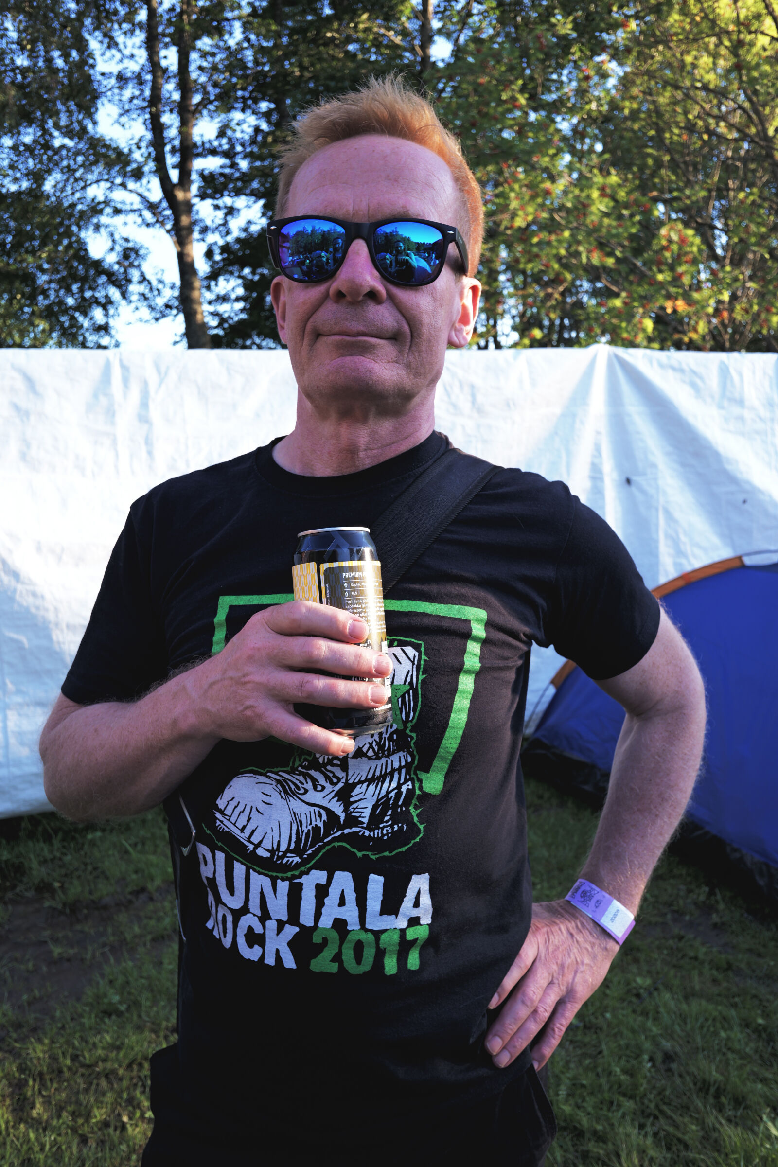 Panasonic Lumix DC-S9 sample photo. Experienced festival goer photography