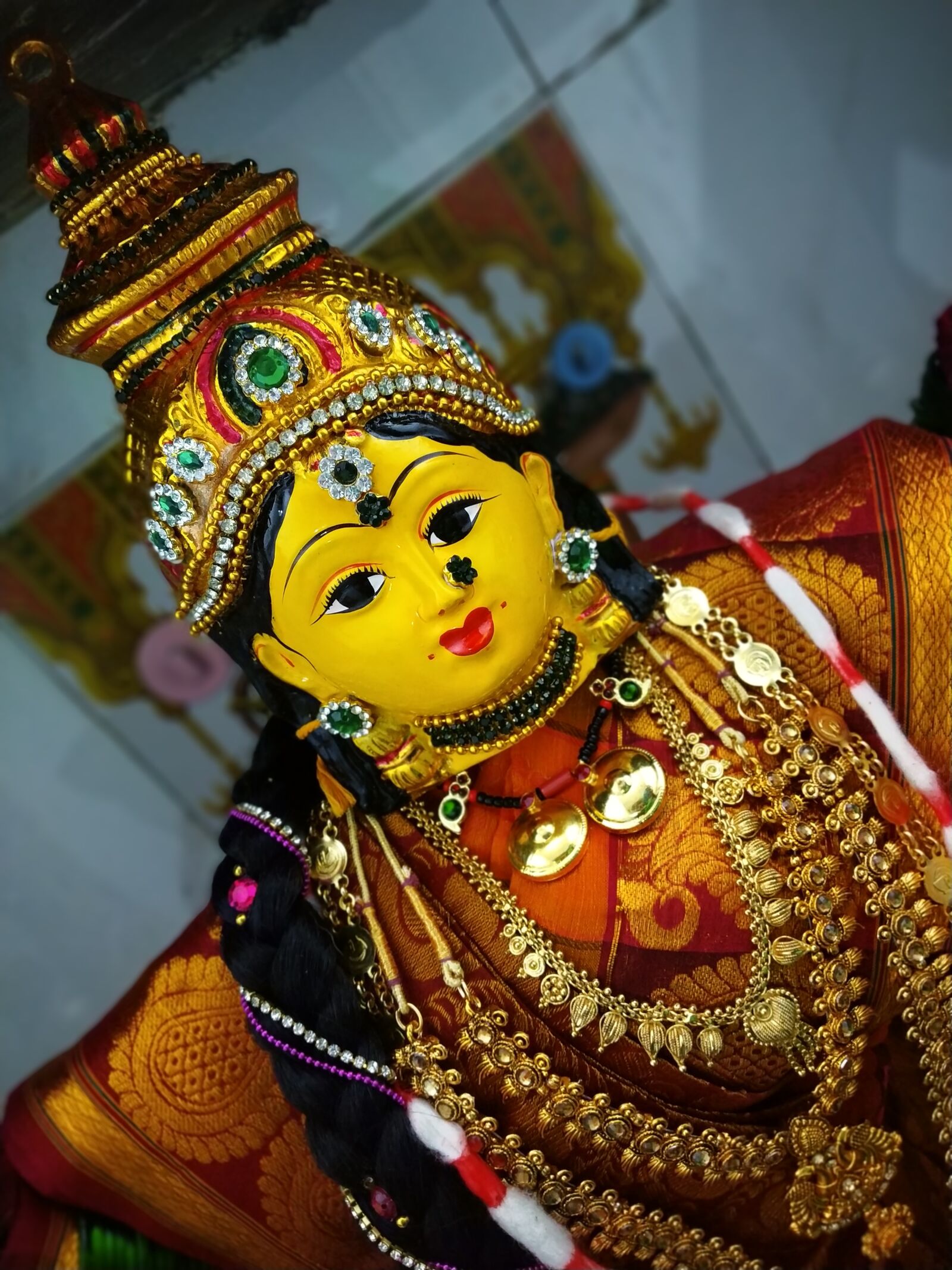 Xiaomi Redmi Note 5 Pro sample photo. Lakshmi, indian god, india photography