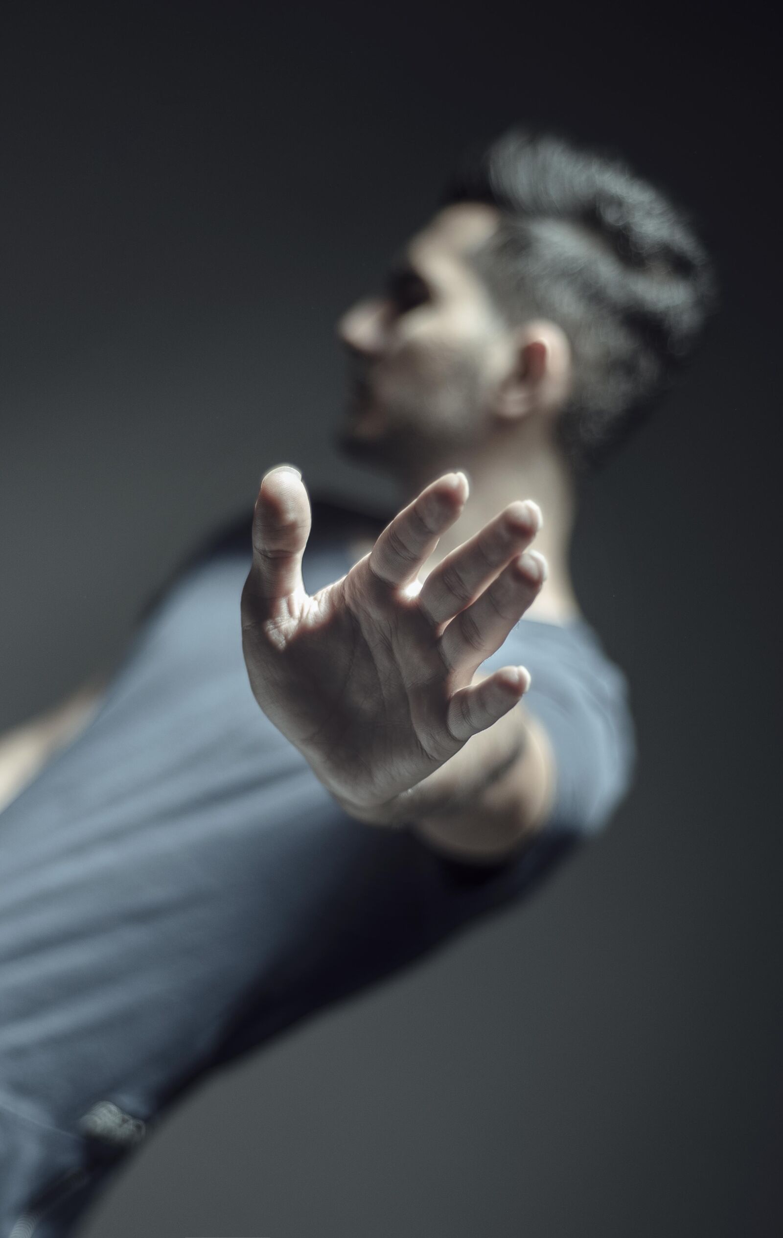 Nikon D750 sample photo. Alone, man, hand photography