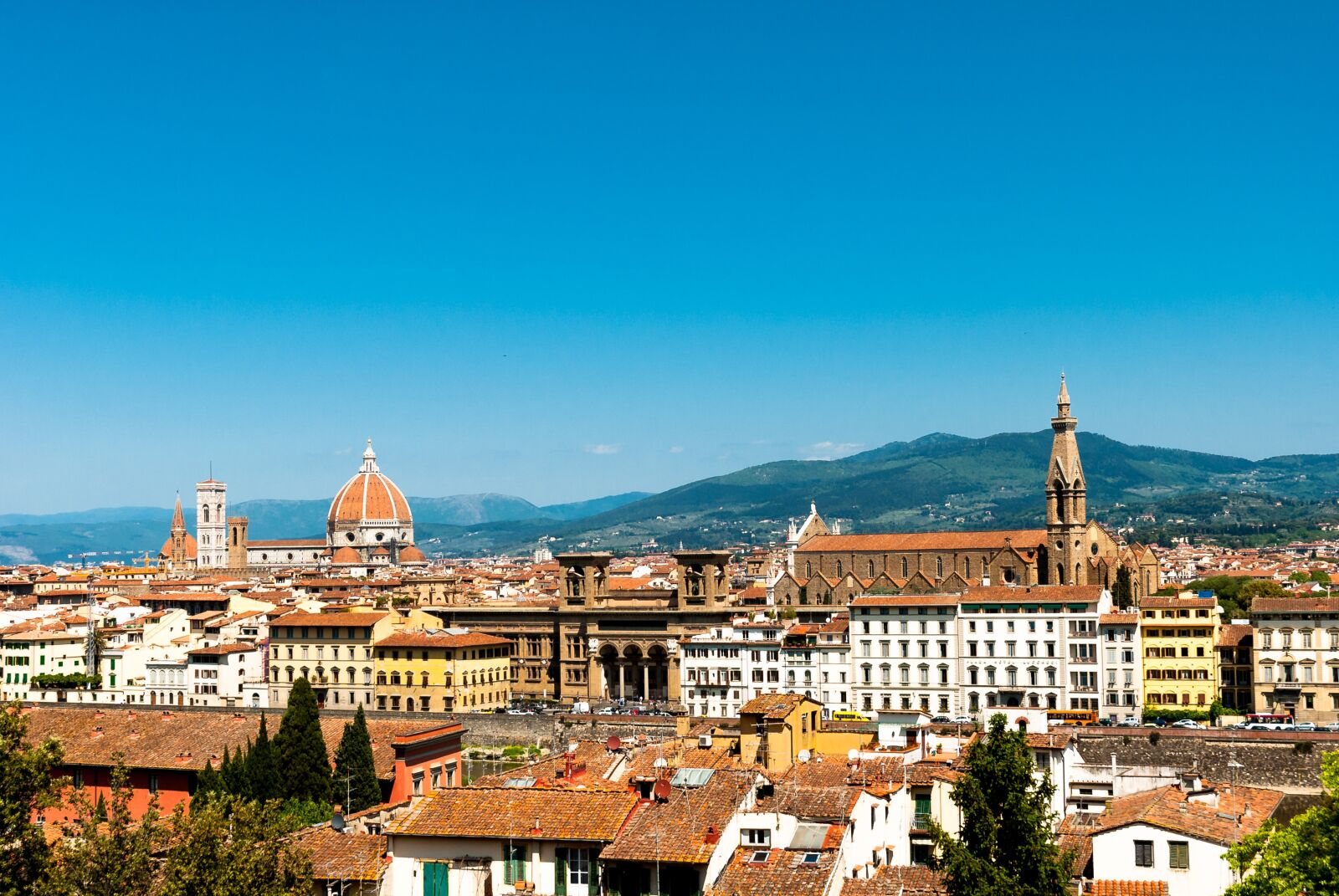 Nikon D80 sample photo. Florence, the sun, holidays photography