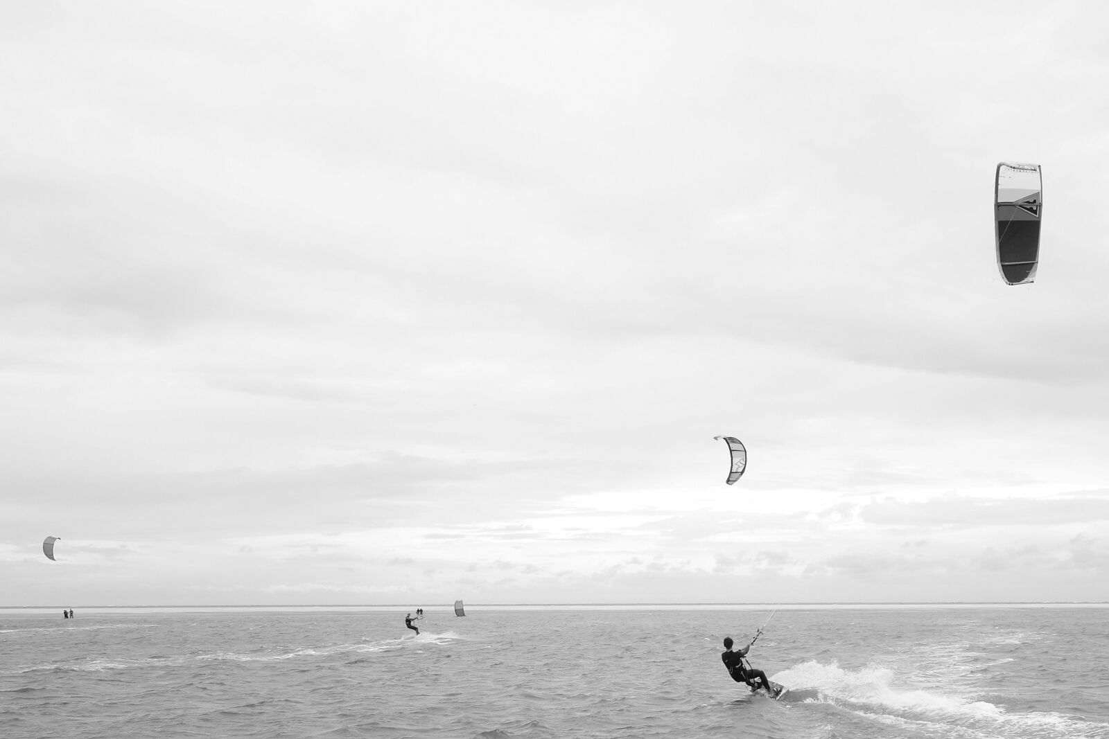 Sony Cyber-shot DSC-RX100 II sample photo. Kite surfing, kitesurfer, north photography