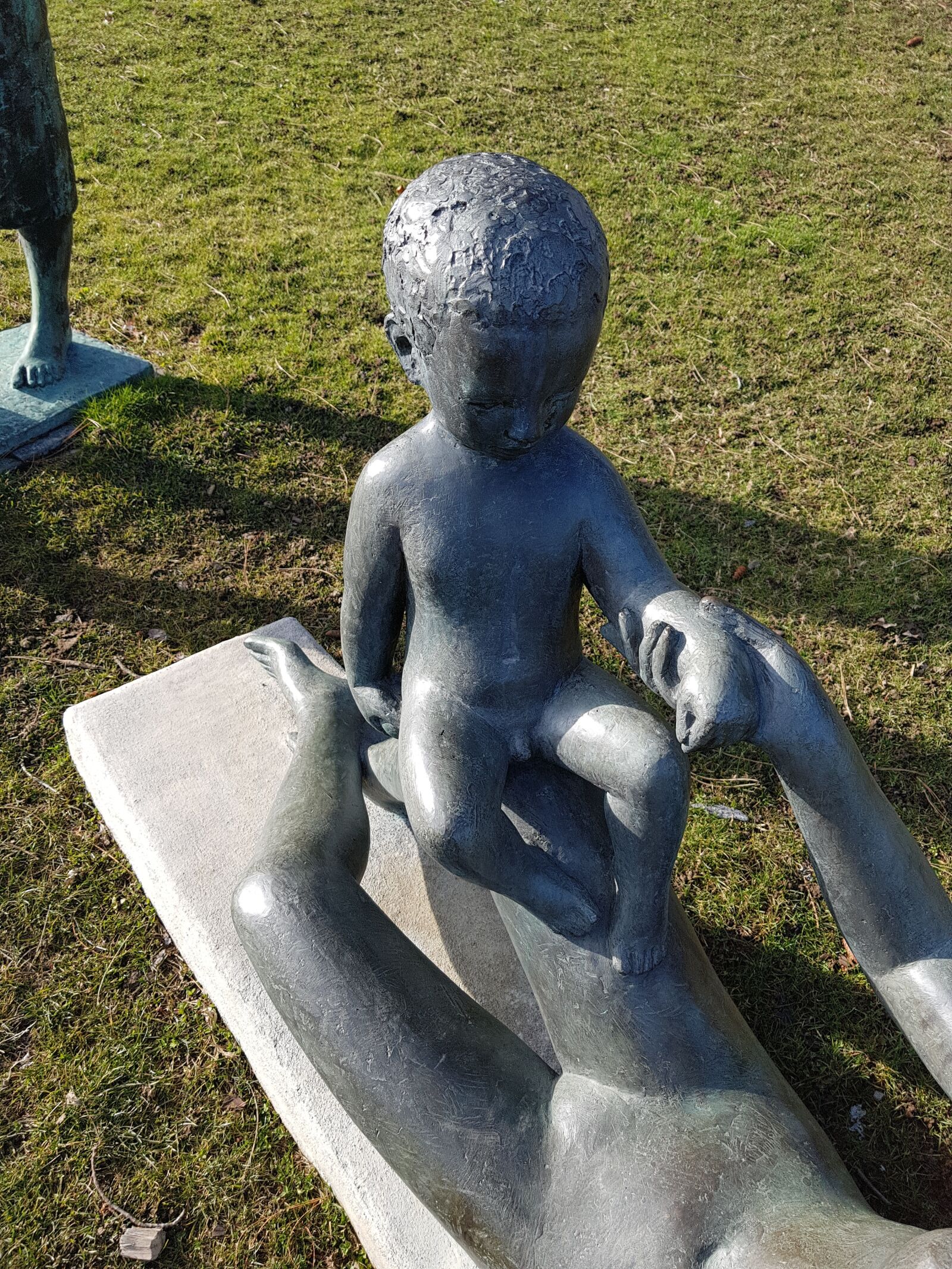 Samsung Galaxy S8+ sample photo. Sculpture, brass, statue photography