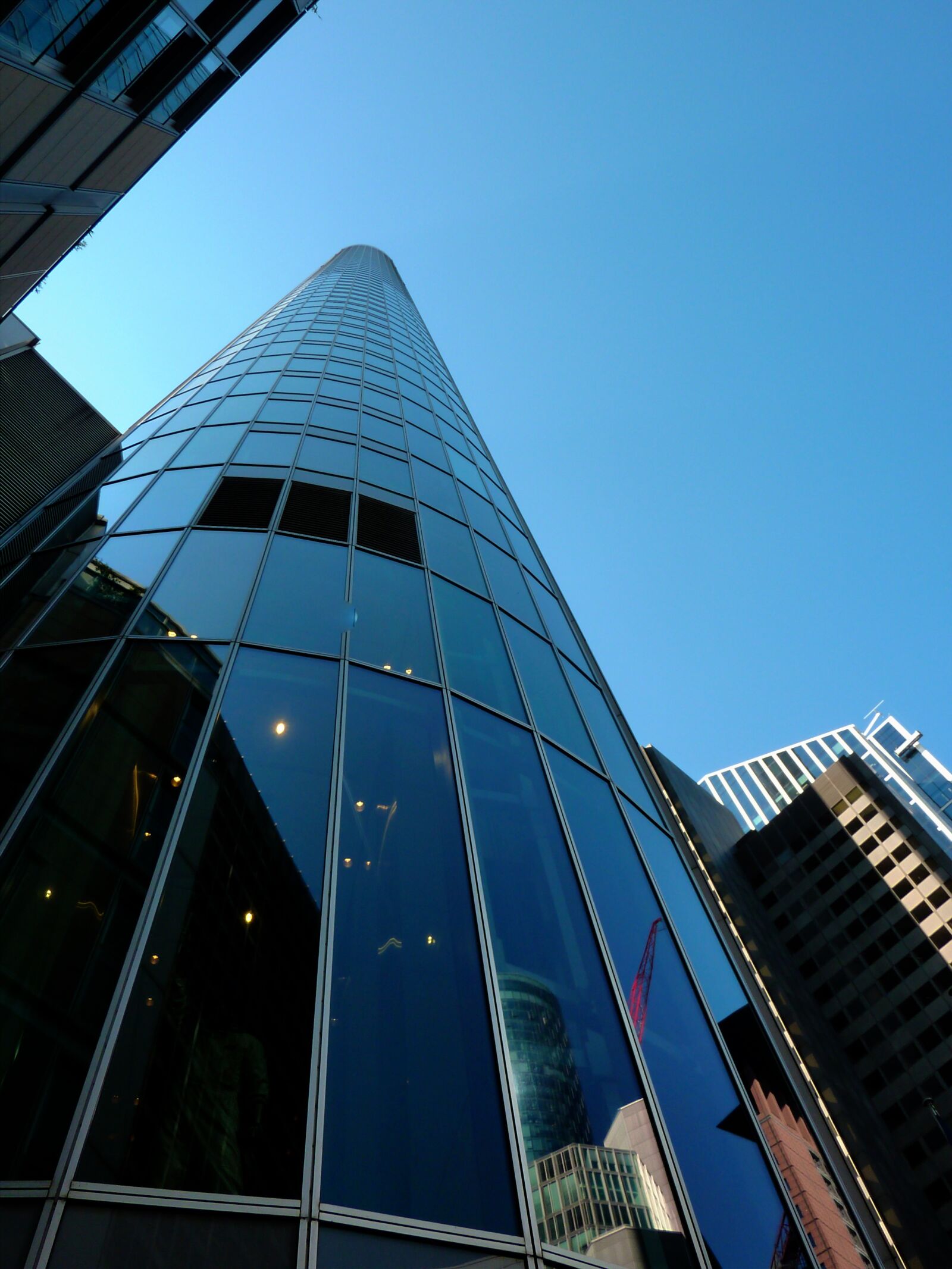 Panasonic DMC-TZ7 sample photo. Skyline, skyscraper, skyscrapers photography