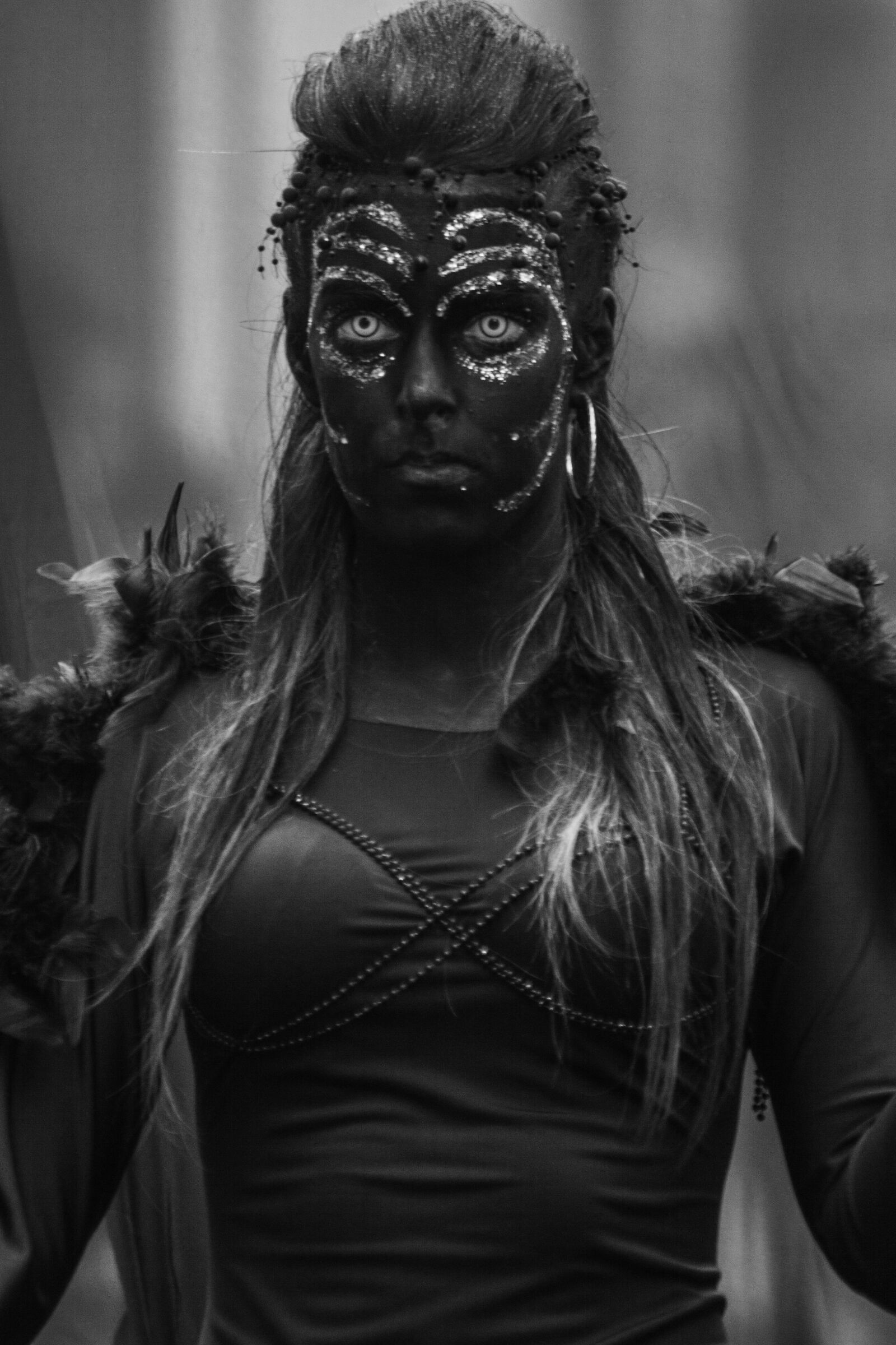 Canon EOS 50D sample photo. Amazon, black, warrior photography