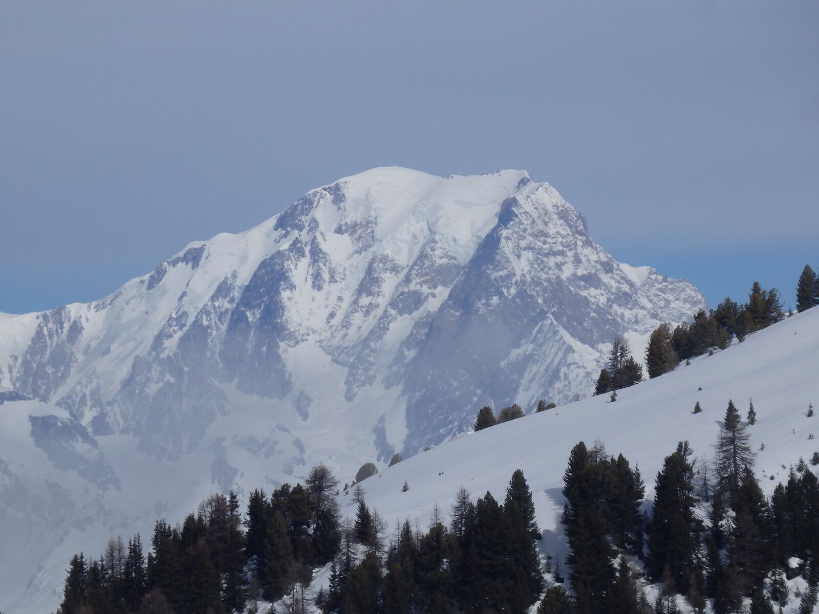 Olympus SH-50 sample photo. Mont blanc, france, alps photography