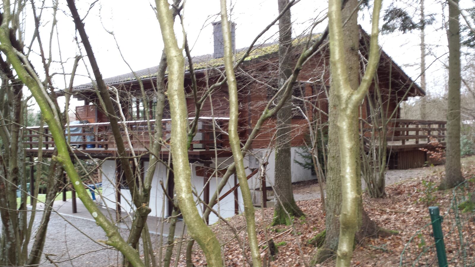Samsung Galaxy S4 sample photo. Woods, house, cabin photography