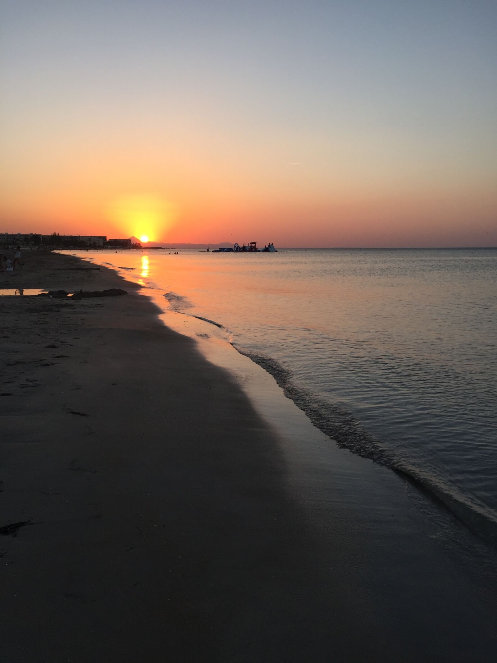 Apple iPhone 6 sample photo. Sunset, the mediterranean sea photography