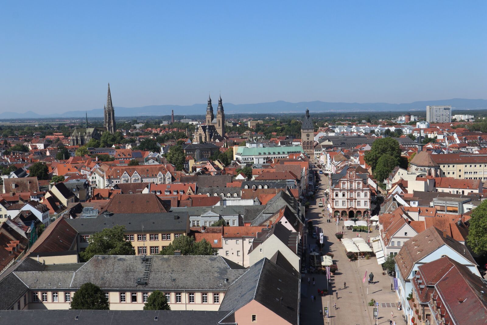 Canon EF-S 18-135mm F3.5-5.6 IS USM sample photo. Speyer, city, outlook photography