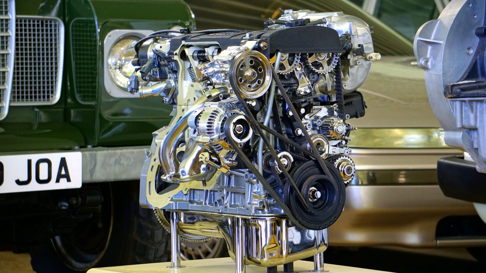 Sony E 55-210mm F4.5-6.3 OSS sample photo. Engine, car, car engine photography