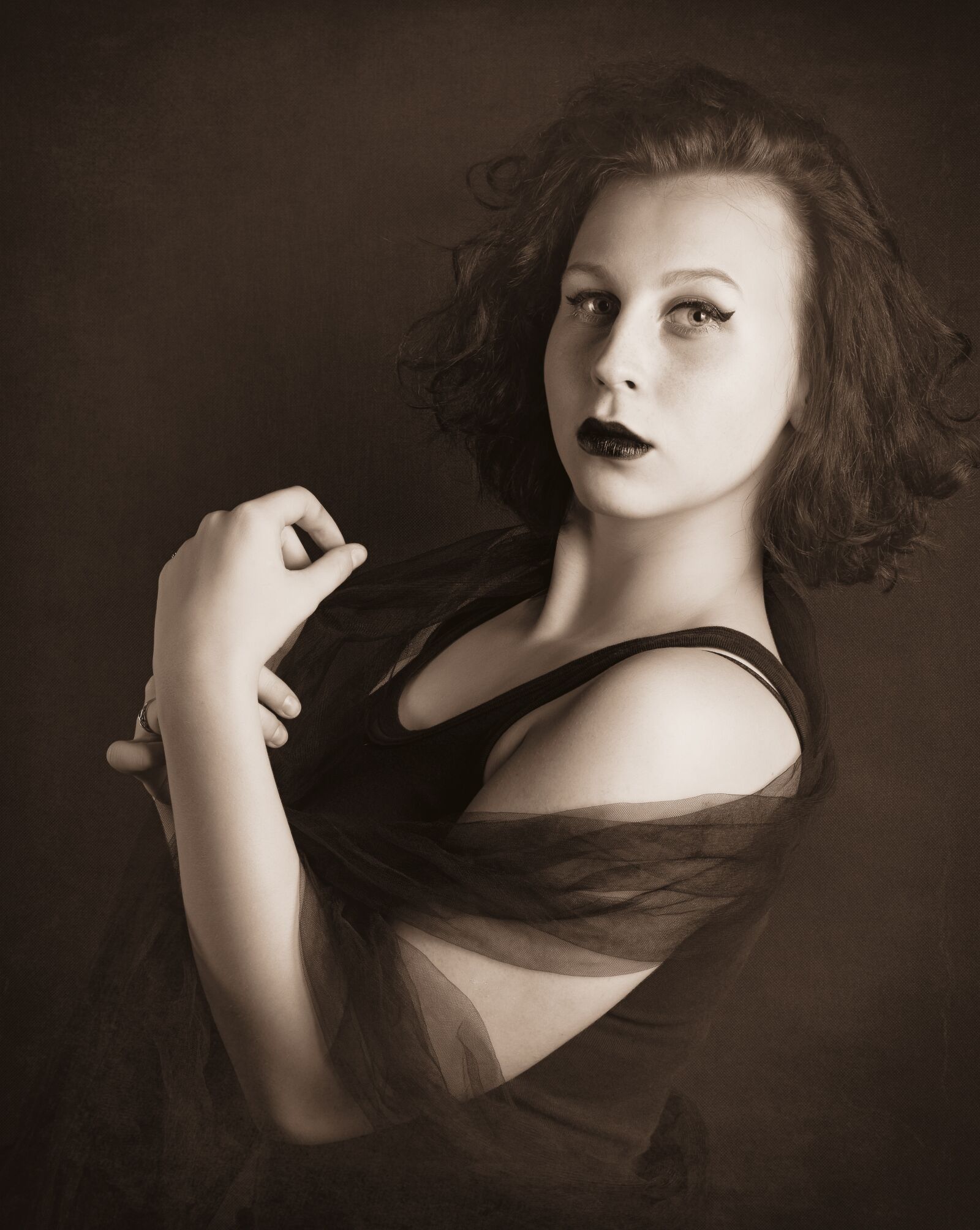 Nikon D7200 sample photo. Girl, retro, portrait photography