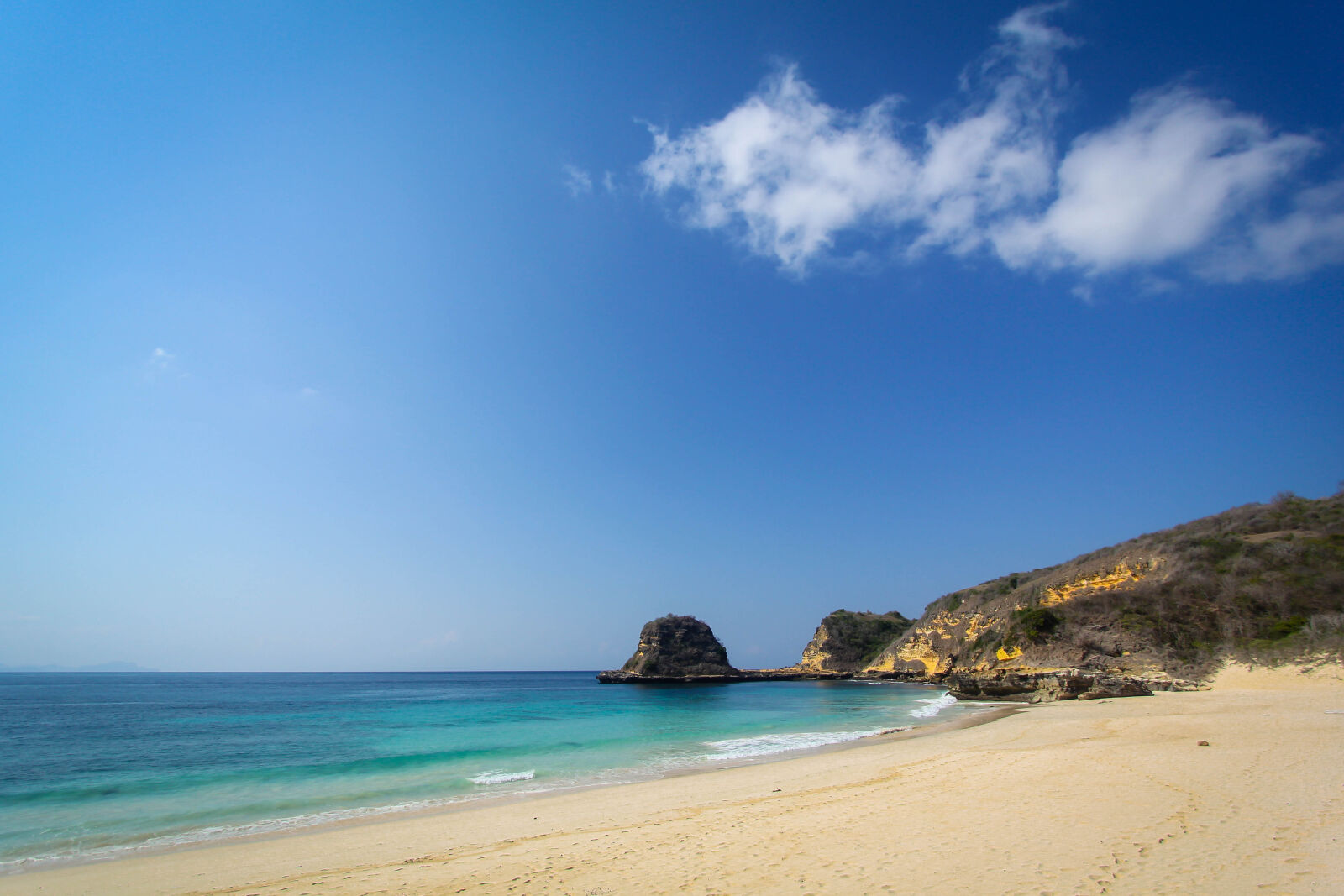 Canon EOS 60D sample photo. Beach, blue, sky, ocean photography