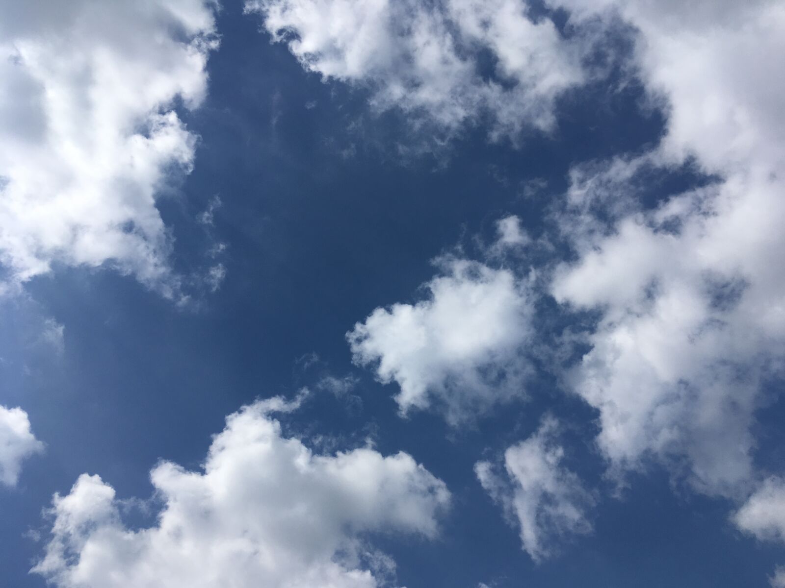 iPhone SE back camera 4.15mm f/2.2 sample photo. Clouds, somewhere, france photography