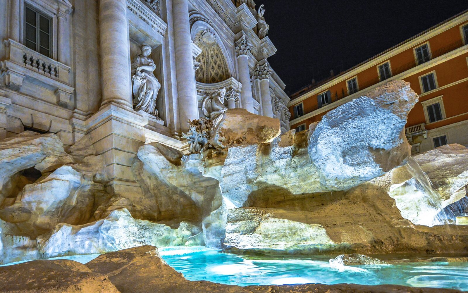 Nikon D5200 sample photo. Trevi, fountain, rome photography