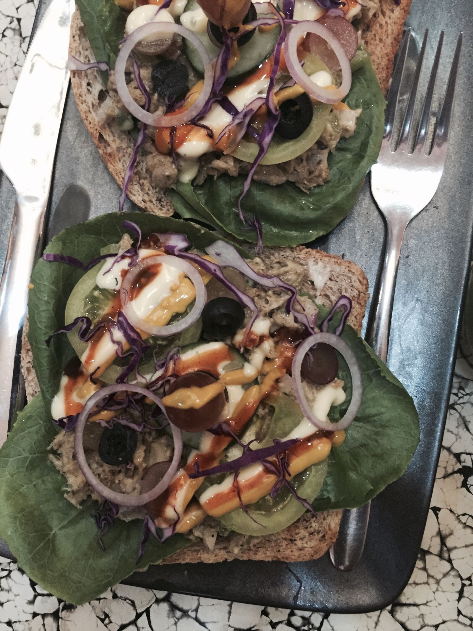 Apple iPhone 6 sample photo. Food, foodgasm, tuna, vegetarian photography