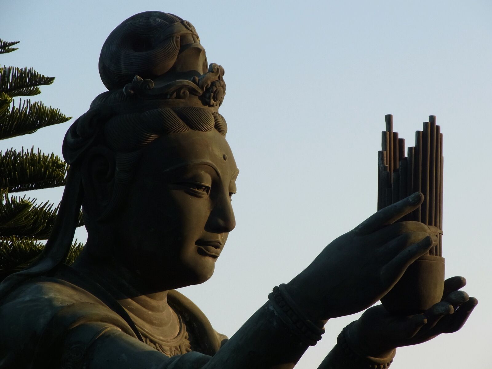 RICOH ZOOM LENS sample photo. Statue, guanyin, buddhism photography