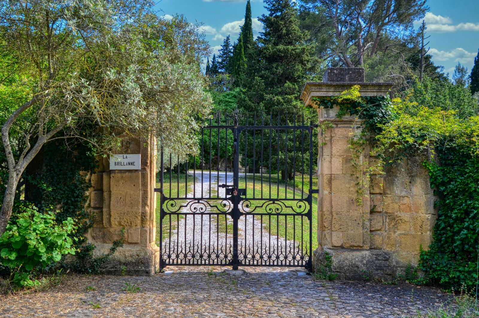 Nikon D7000 sample photo. Portal, wrought iron, entry photography