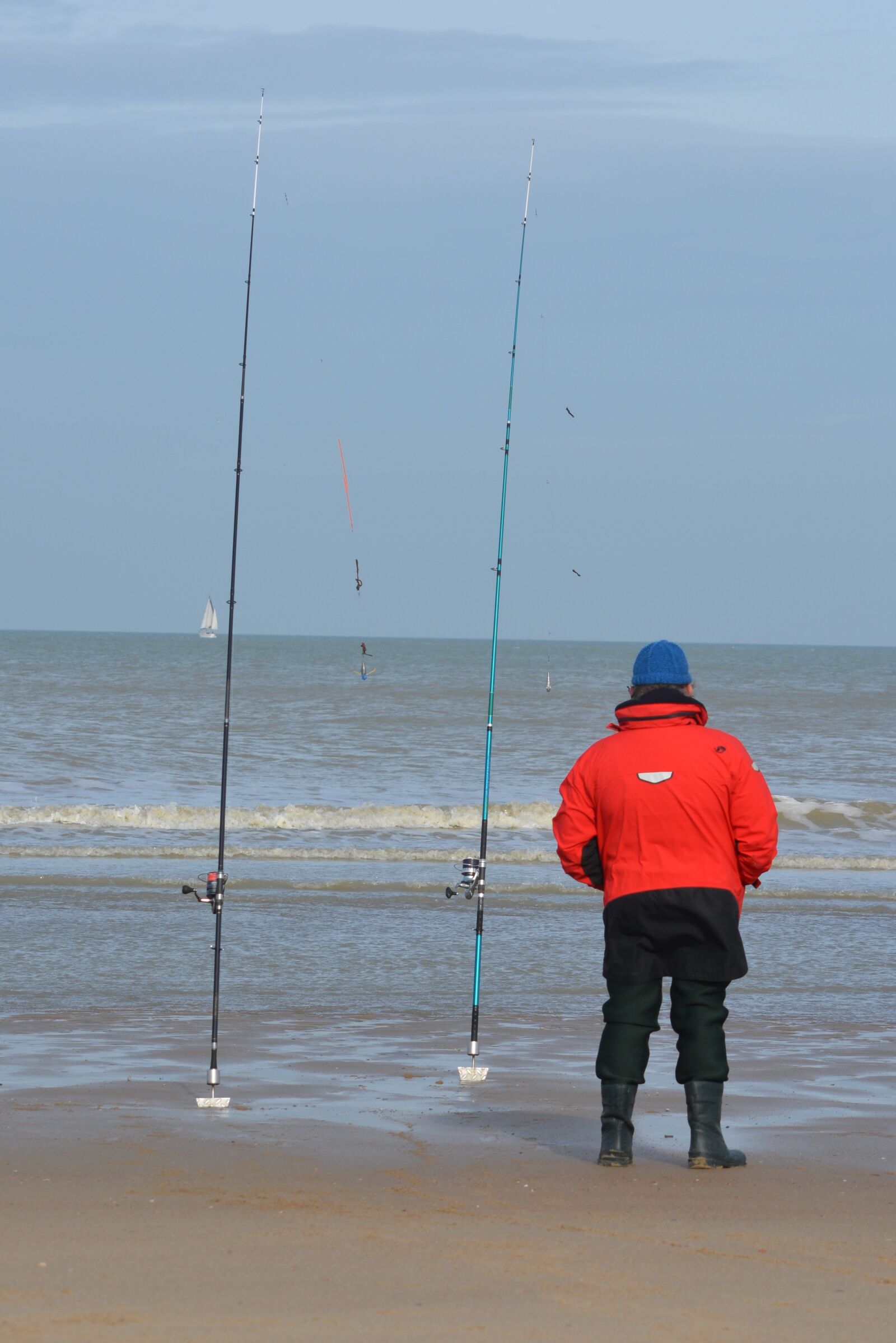 Nikon D5200 sample photo. Visser, sea, fishing lines photography